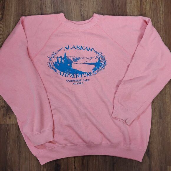 Other Vintage Alaskan Airventures Crewneck Sweatshirt Size US XL / EU 56 / 4 - 2 Thumbnail