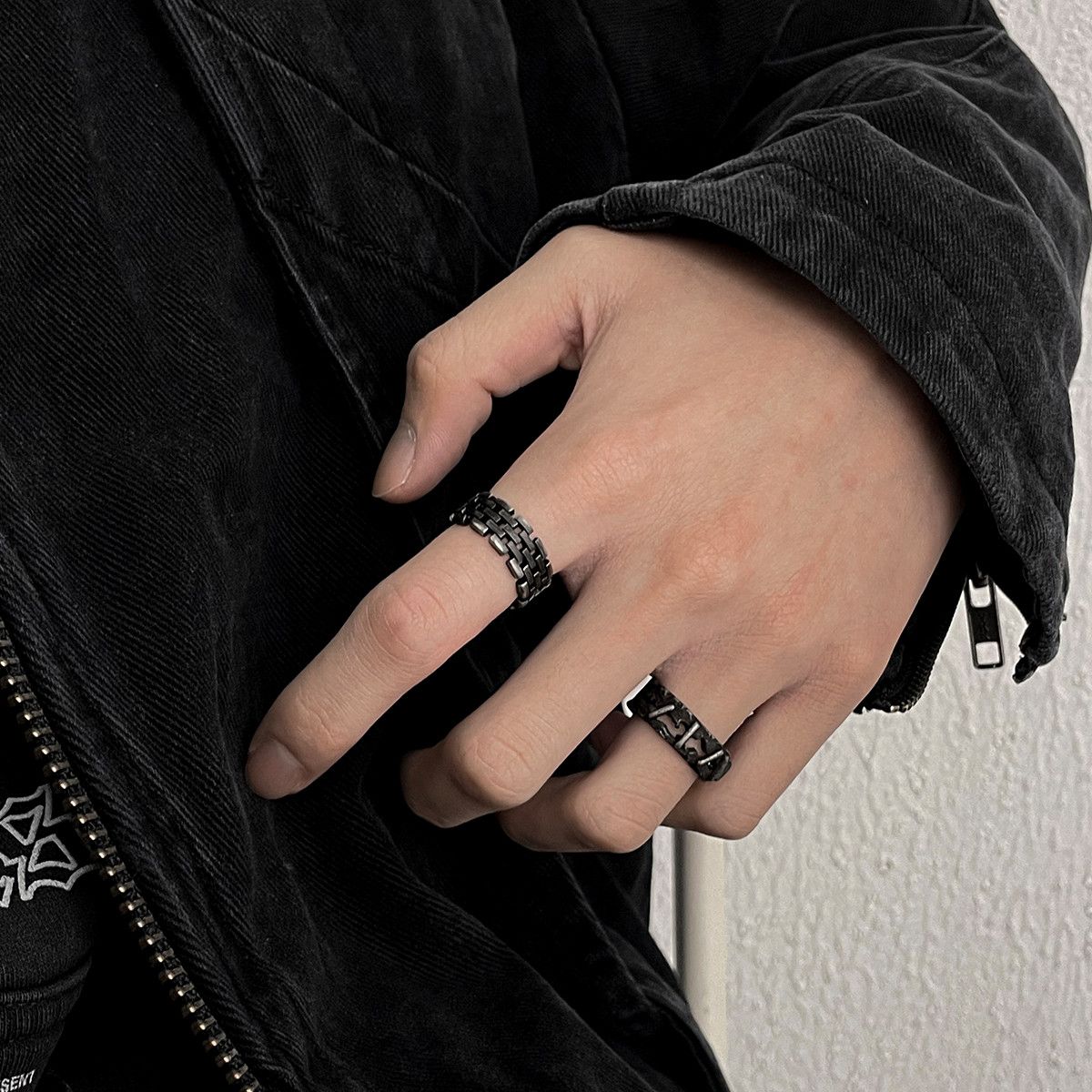 Jewelry Jewelry Rings Open Size Chrome Ring (Size 7-13) Size ONE SIZE - 1 Thumbnail