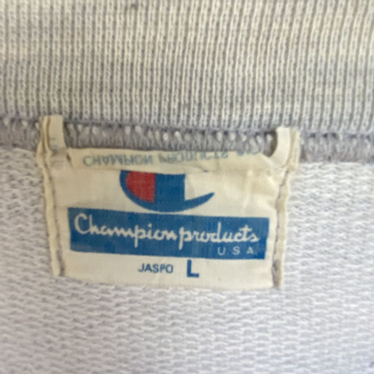 Other Vintage Champion Embroidered Crewneck Sweatshirt Gray Size US L / EU 52-54 / 3 - 7 Thumbnail
