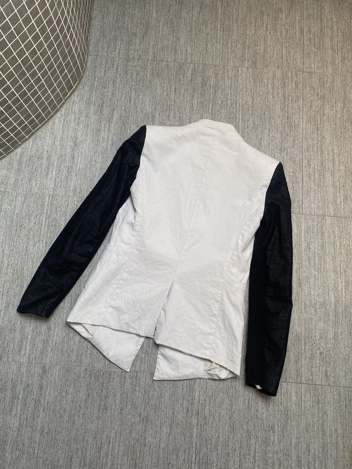 Helmut Lang HELMUT LANG Linen Blend Blazer Black 2 Size XS / US 0-2 / IT 36-38 - 3 Thumbnail