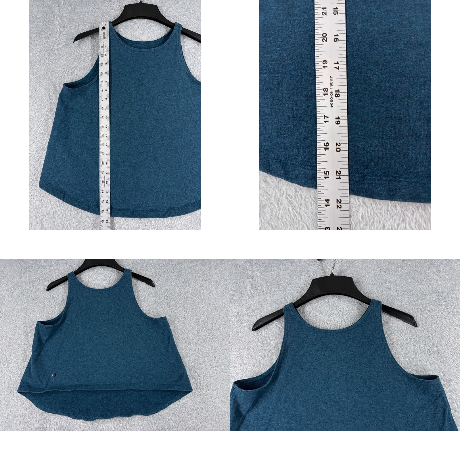 Lululemon Lululemon Shirt Women 6 Blue Tank Sleeveless Cotton Blend Gym Workout Casual Size M / US 6-8 / IT 42-44 - 8 Thumbnail