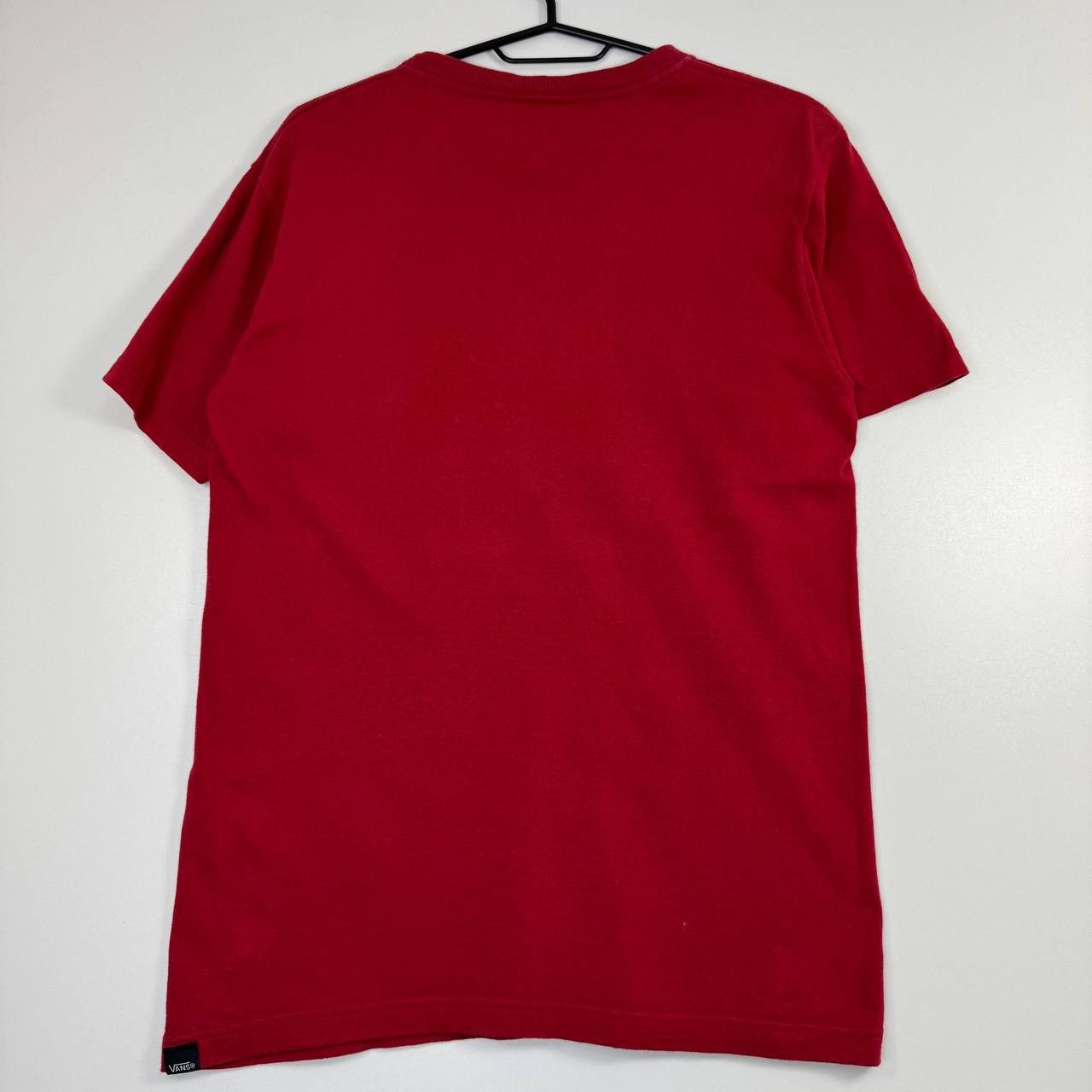 Vans Vans Logo T-Shirt Red Yellow Graphic Skate Mens Size S Size US S / EU 44-46 / 1 - 5 Thumbnail