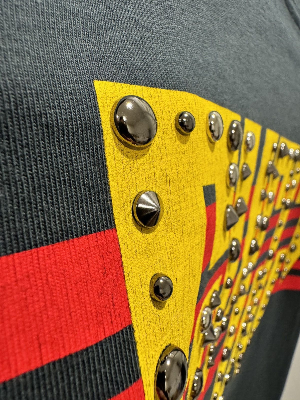 Gucci Gucci Studded Rock Tee Size US S / EU 44-46 / 1 - 7 Thumbnail