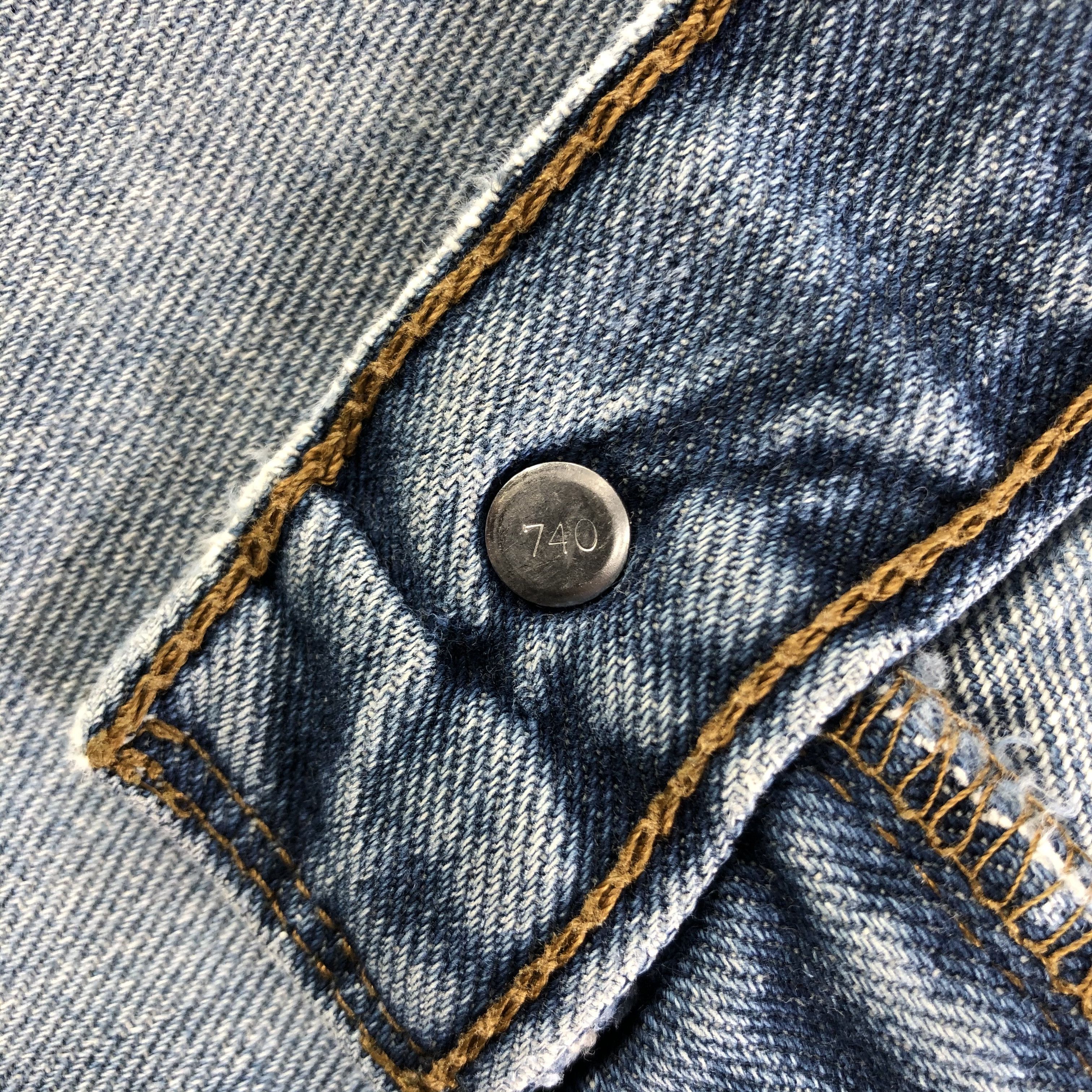 Levi's Vintage Blue Wash Levis 505 Jeans-J3058 Size US 35 - 9 Thumbnail