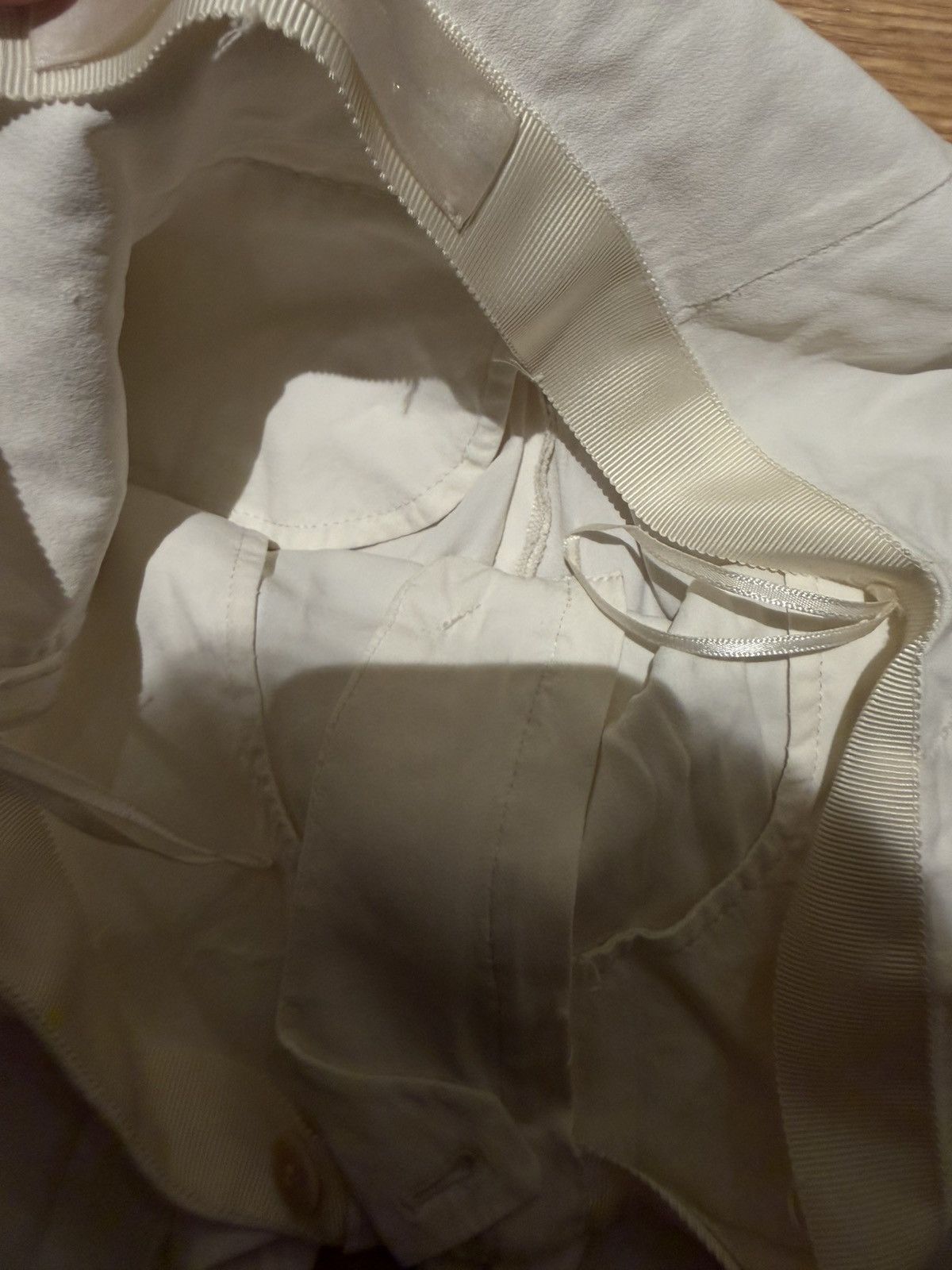 Lanvin Lanvin mid rise wide leg pants white Size 27" / US 4 / IT 40 - 3 Thumbnail