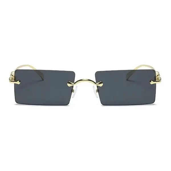 Japanese Brand × Vintage Dark Gold Frame Glasses Size ONE SIZE - 4 Thumbnail