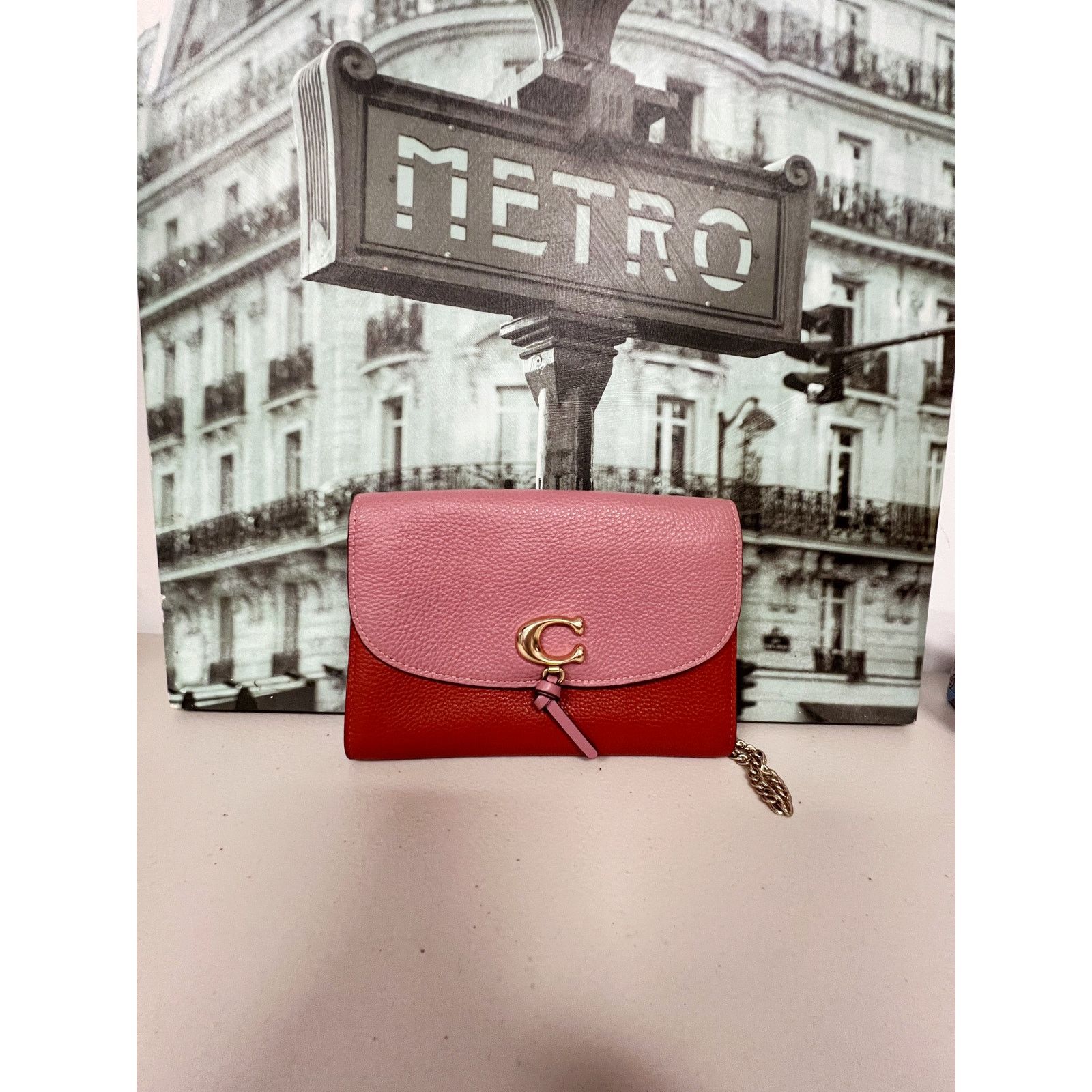 Coach Coach 2625 Remi Chain Crossbody in Colorblock Size ONE SIZE - 1 Thumbnail