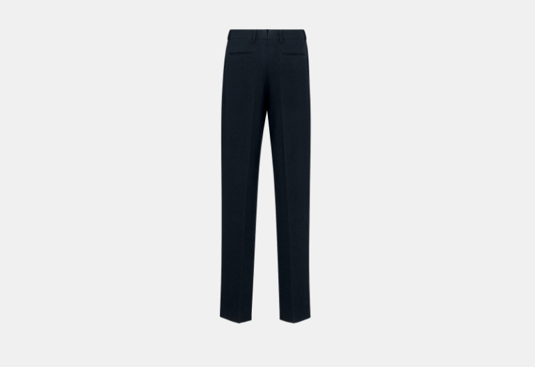 Dior o1w1db10525 483C13 Pant in Blue Size US 30 / EU 46 - 2 Thumbnail