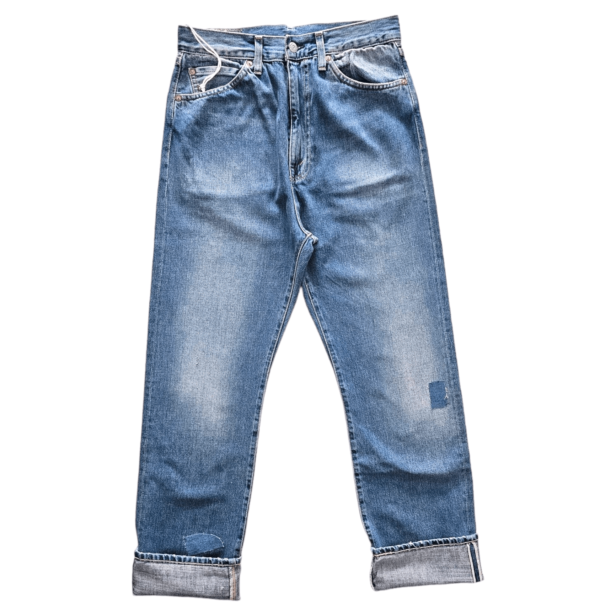 image of Levis Vintage Clothing New Levi's Vintage Clothing 1950's 701 Big E Selvedge Ss19 in Blue, Women's 