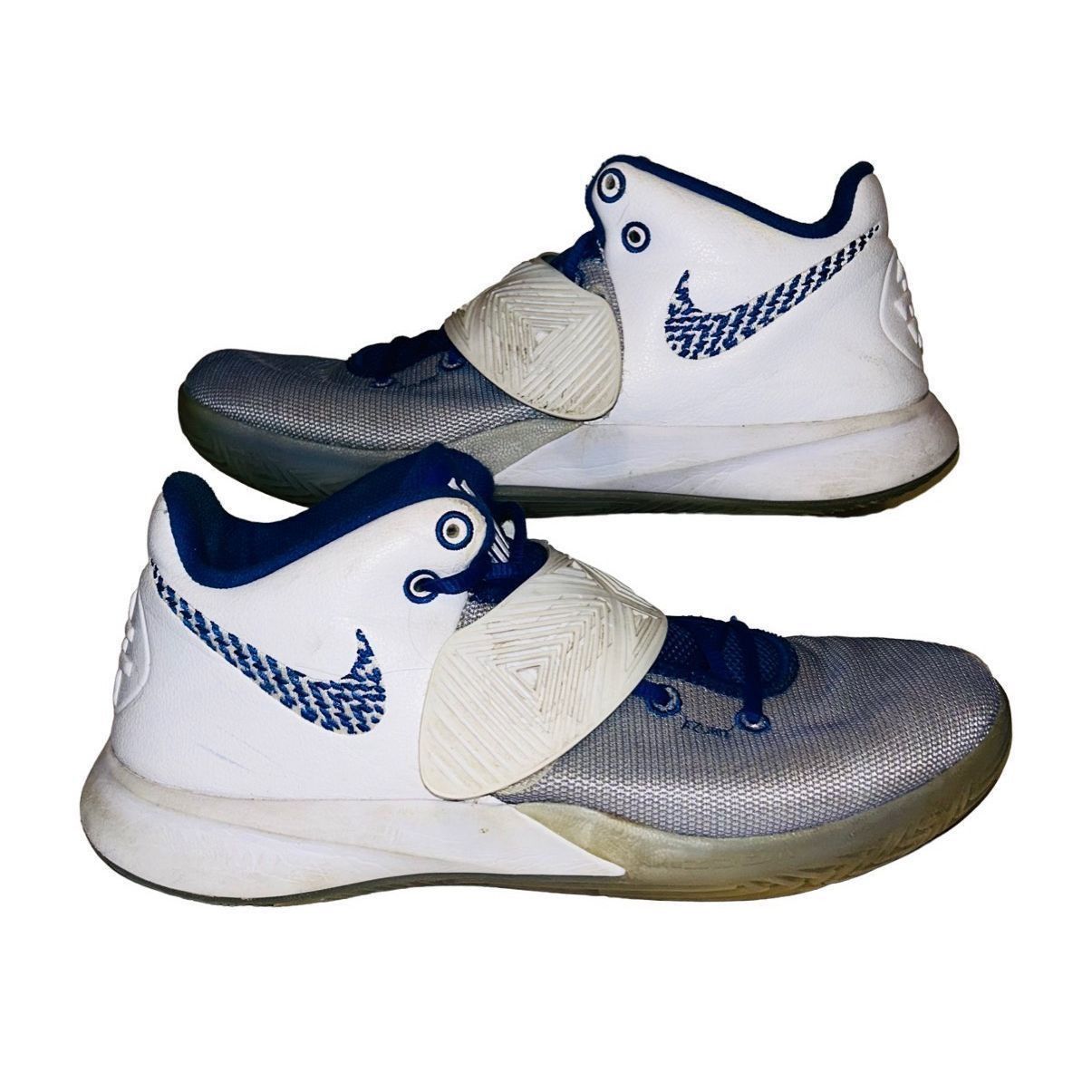 Nike Size 10.5 - Nike Kyrie Flytrap 3 White Varsity Royal BQ3060- Size US 10.5 / EU 43-44 - 1 Thumbnail