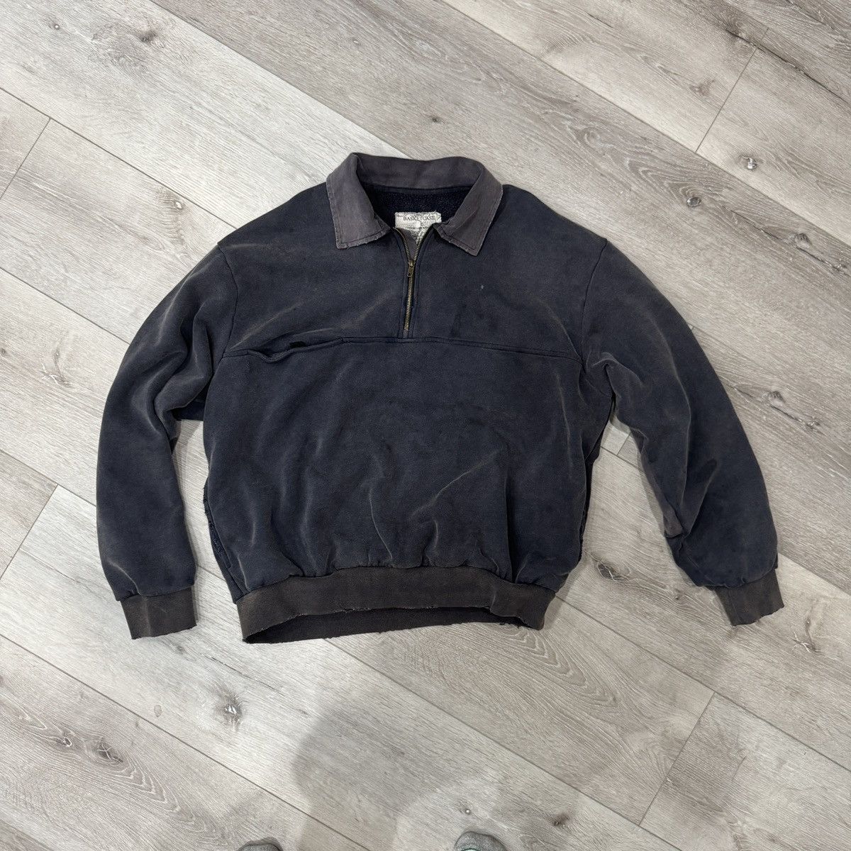 basketcase gallery Basketcase gallery Quarter Zip Sweatshirt | Grailed