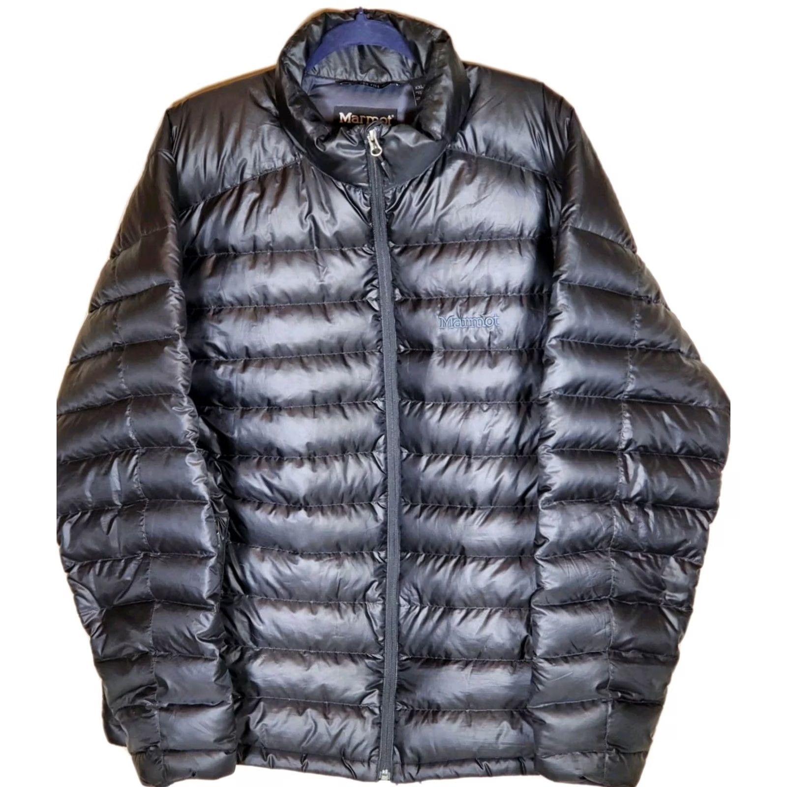 Marmot Marmot Zeus 700 Fill Down Jacket Water Resistant Lightweight Steel Onyx Men 2XL Jacket Size US XXL / EU 58 / 5 - 2 Thumbnail