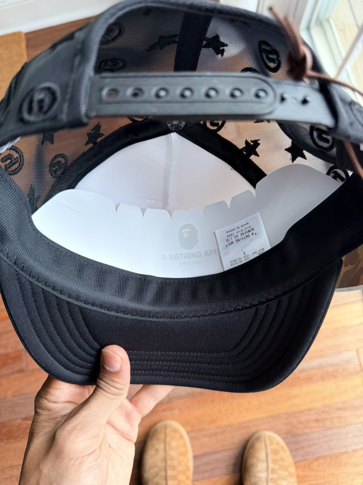 Bape BAPE X HIDDEN BAPE STA MESH CAP Size ONE SIZE - 6 Thumbnail
