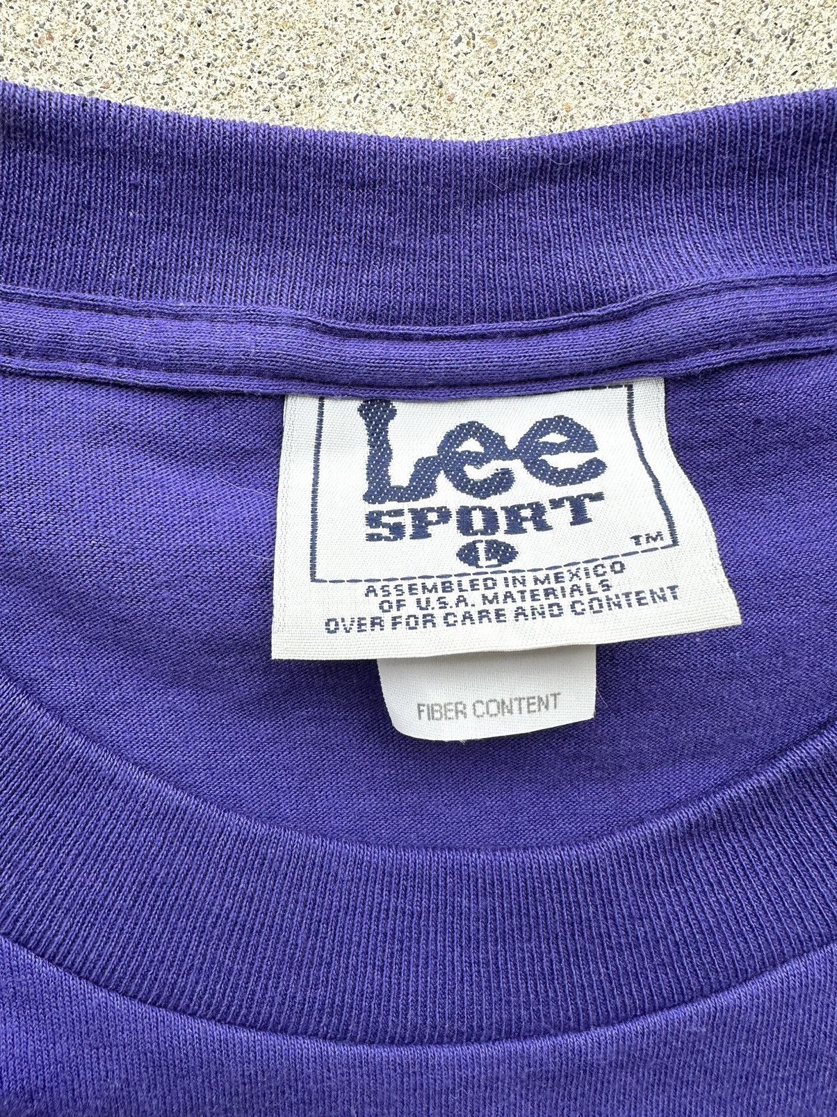 Lee × NFL × Vintage Vintage Minnesota Vikings T Shirt Lee 90s NFL Large Size US L / EU 52-54 / 3 - 4 Thumbnail