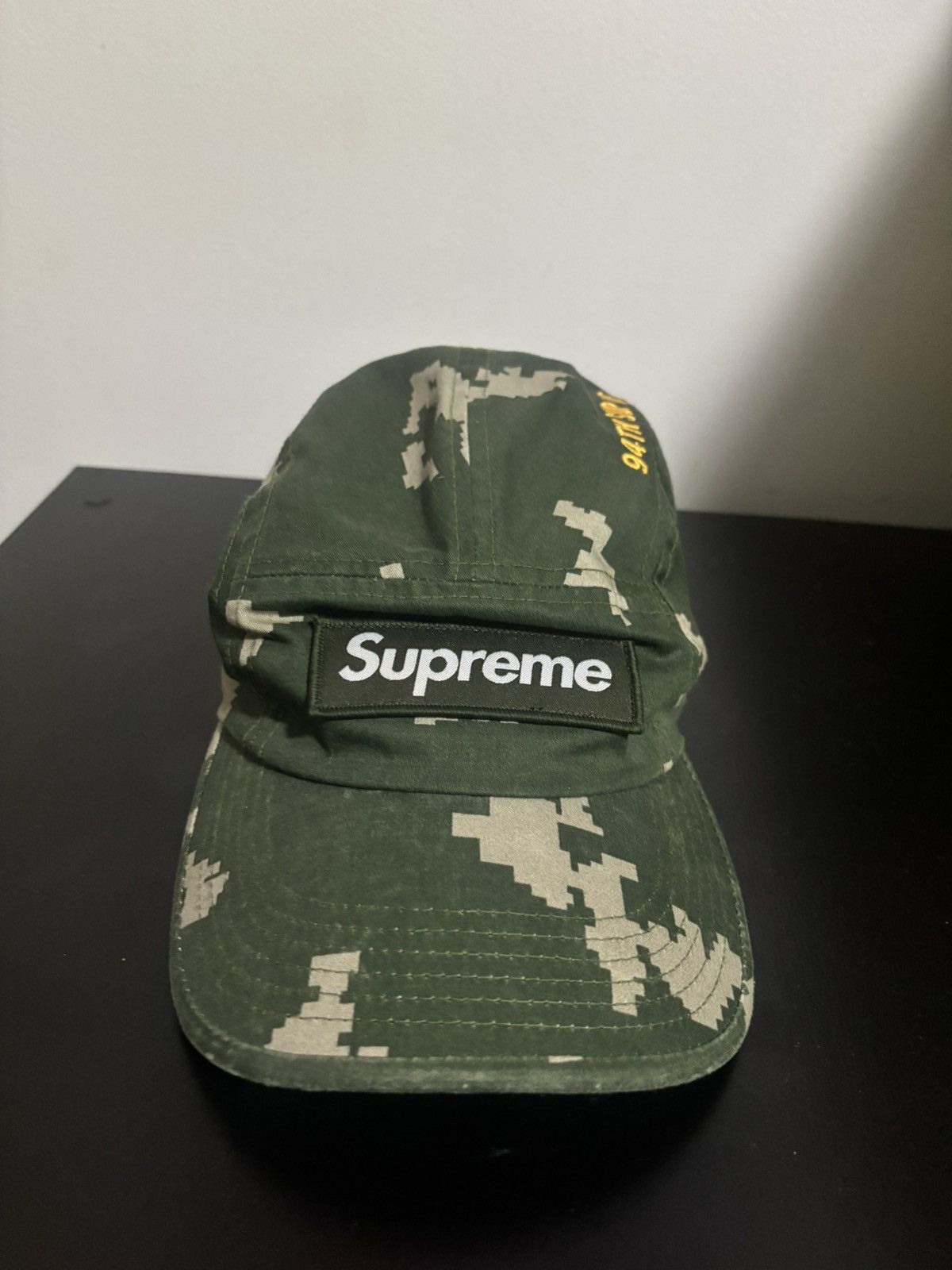 Supreme Military Camp Cap (FW21) Olive Russian Camo