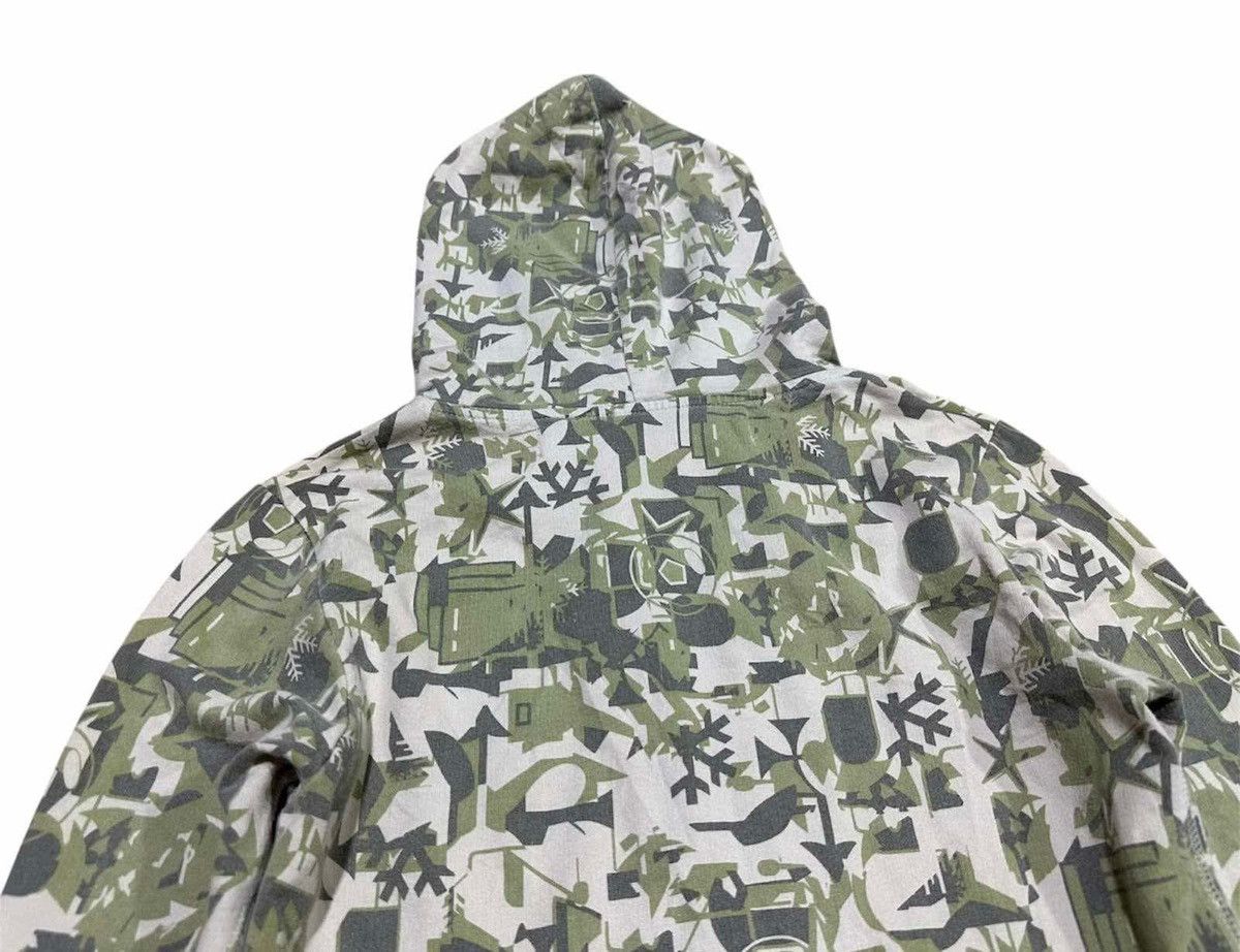 Beauty Beast 🔥Rare Y2K Sabotage Camo Zip Hoodie Paul Harvey Era Size US XS / EU 42 / 0 - 7 Thumbnail