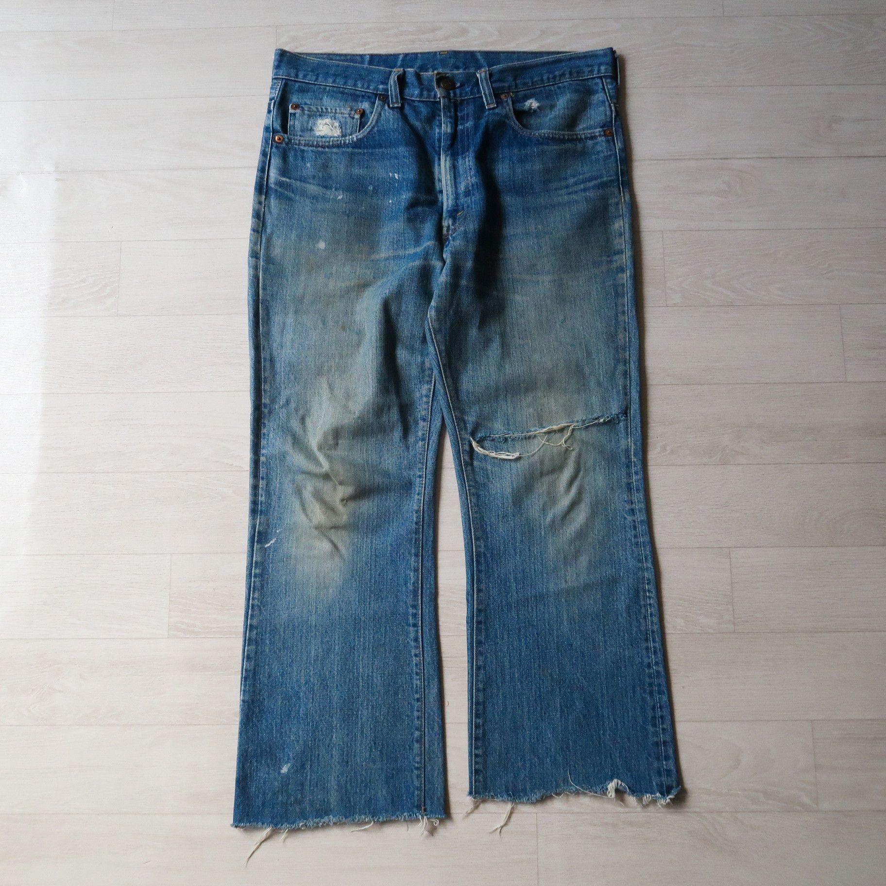 [Made in U.S.A] Vintage 80s Levi’s 517 Boots Cut Denim Pants
