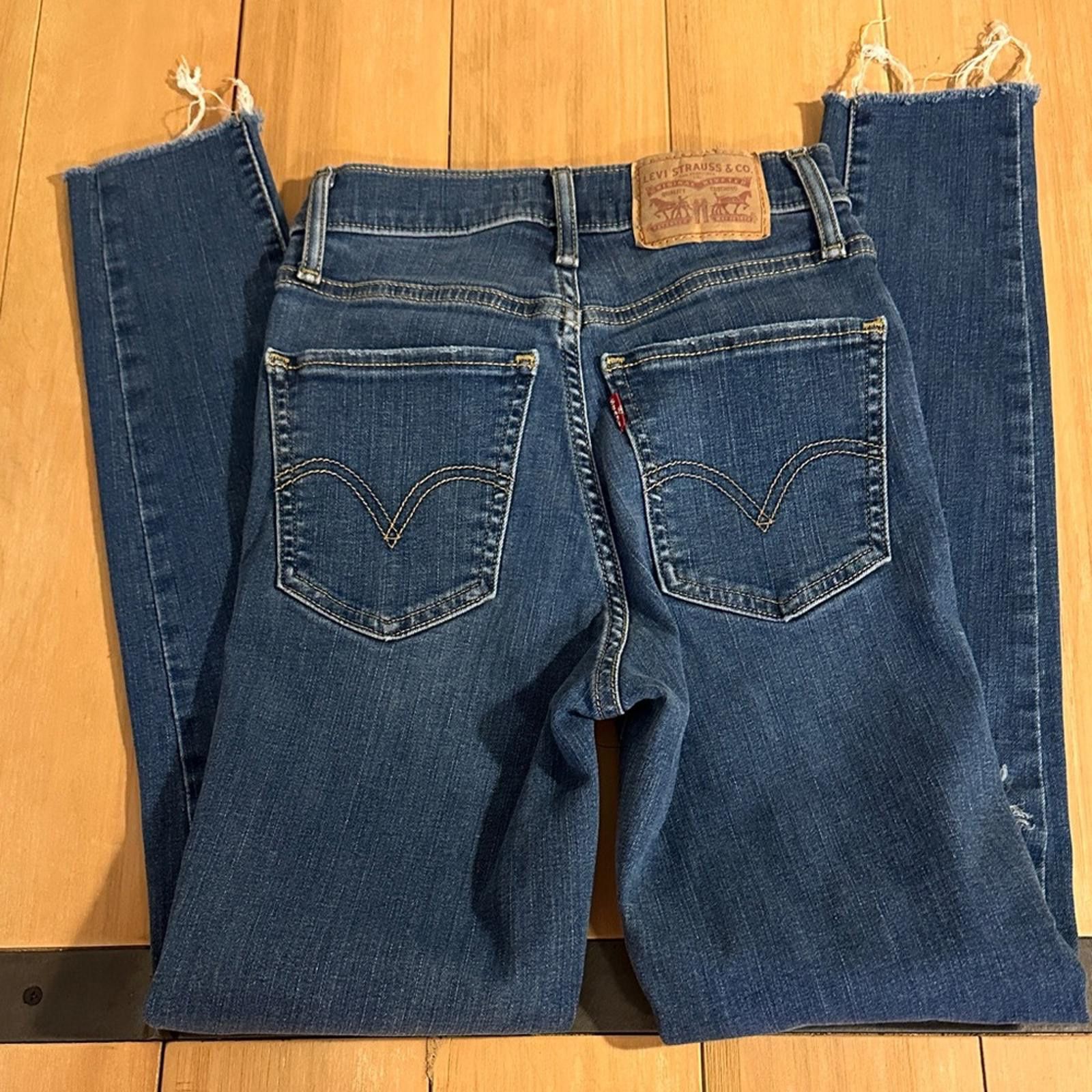 Levi's Levi's Women's sz 24 Mile High Skinny Classic Jeans Size 24" / US 00 / IT 34 - 1 Thumbnail