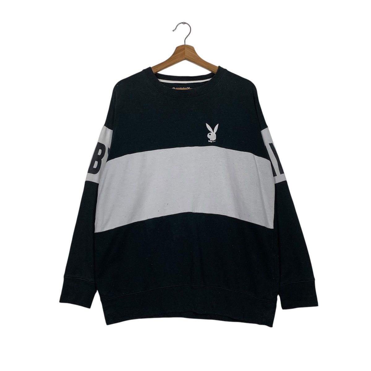 Playboy Playboy Color Block Crewneck Sweatshirt Size US M / EU 48-50 / 2 - 1 Thumbnail