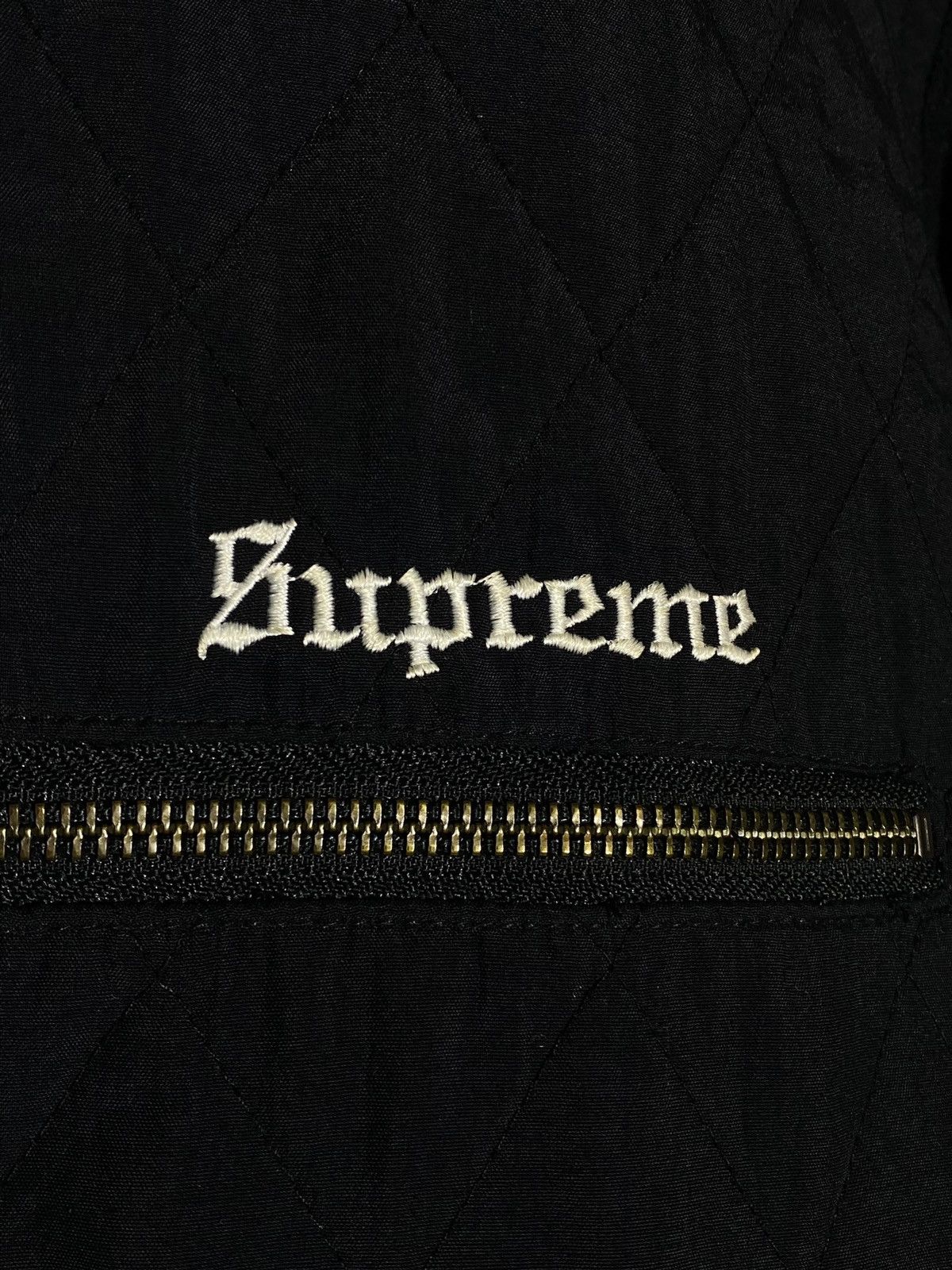 Supreme Supreme Hooded Fleece Nylon Shirt Jacket Black Size US M / EU 48-50 / 2 - 8 Thumbnail