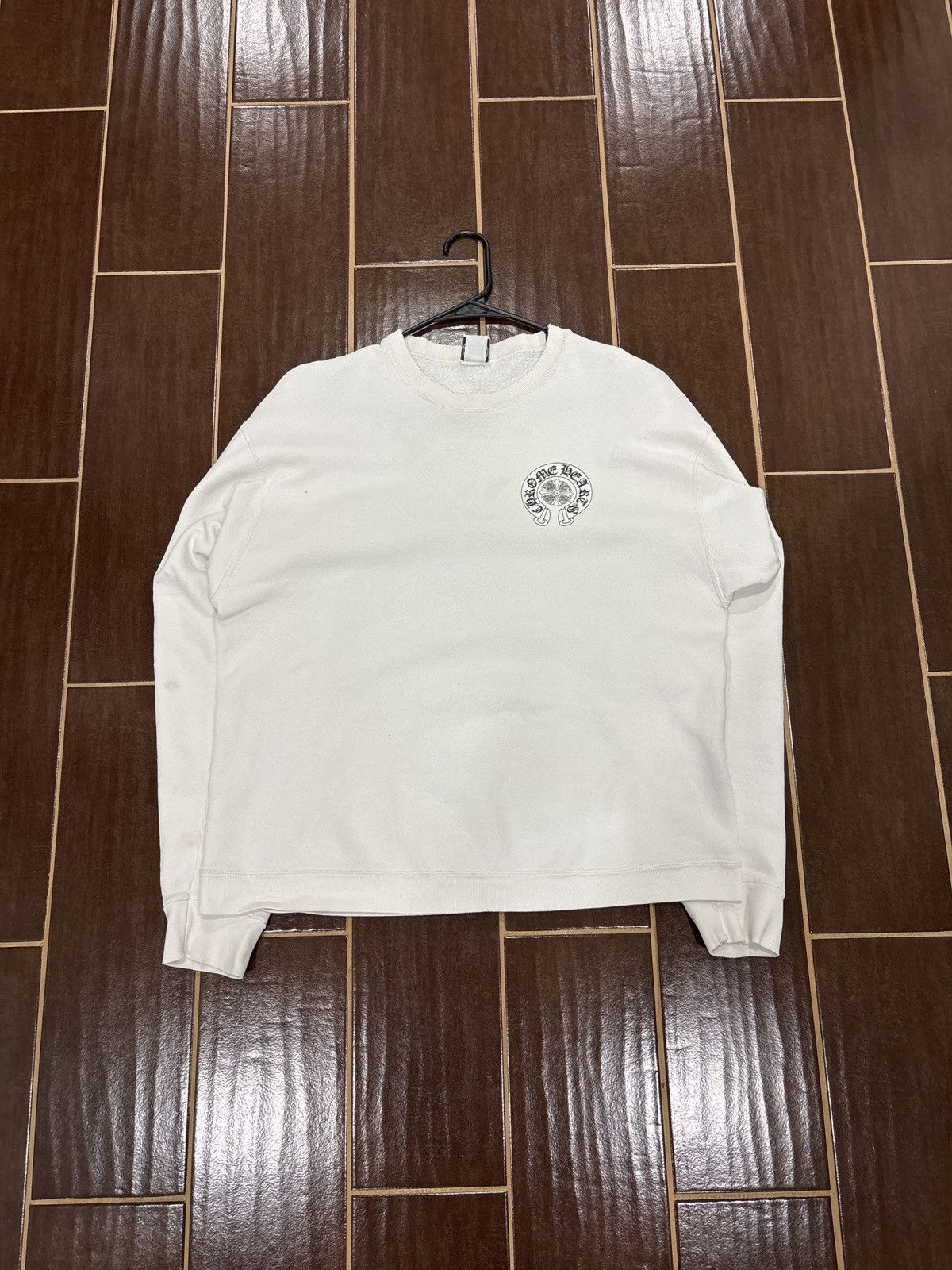 Chrome Hearts VINTAGE Chrome Hearts Horseshoe Crewneck Size Large Size US L / EU 52-54 / 3 - 5 Thumbnail