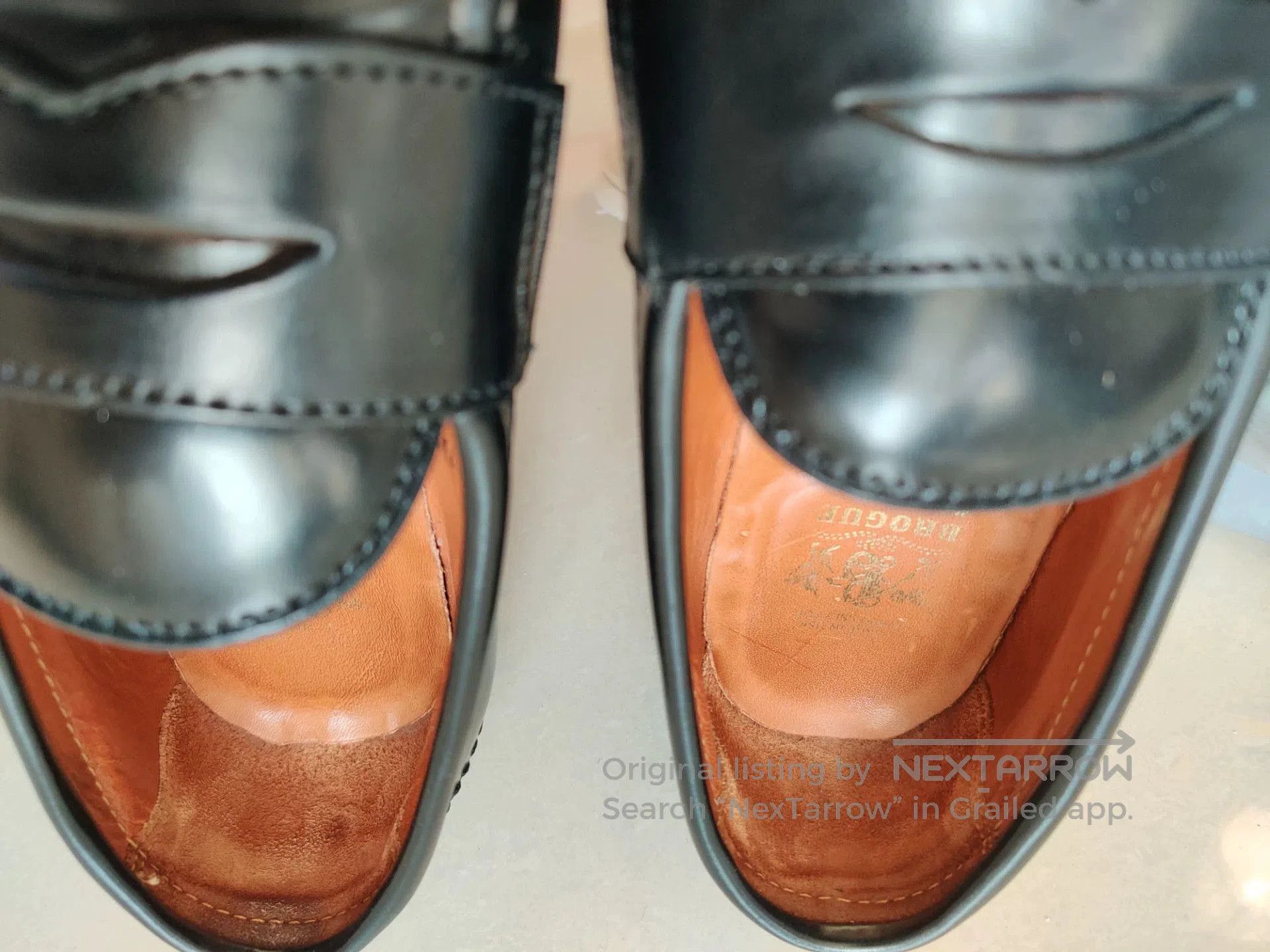 Alden Alden C Last Shell Cordovan Loafers 7.5. Size US 7.5 / EU 40-41 - 9 Thumbnail