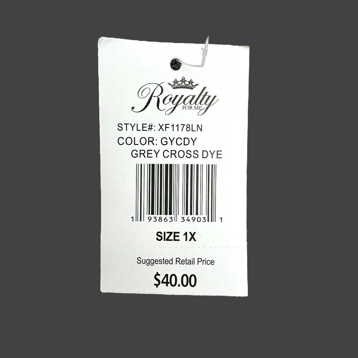 Other Royalty For Me Women’s Grey Linen Button Hem Pants Sz 1X Size 33" - 12 Thumbnail