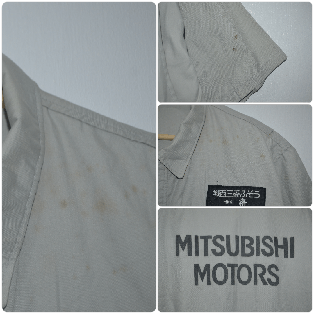 Vintage Mitsubishi Motors Worker Jacket Size US L / EU 52-54 / 3 - 10 Thumbnail