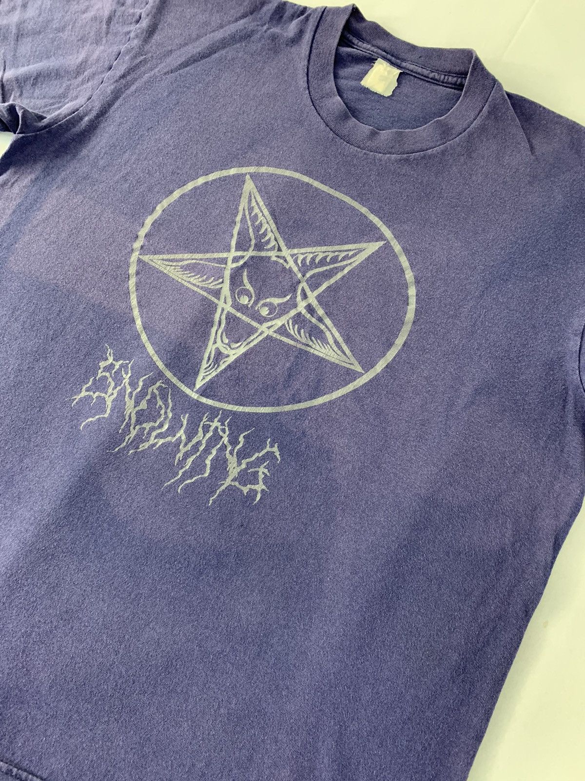 Japanese Brand Nemesis Square Of Opposition Hail Satan Crewneck Big Logo Size US L / EU 52-54 / 3 - 5 Thumbnail