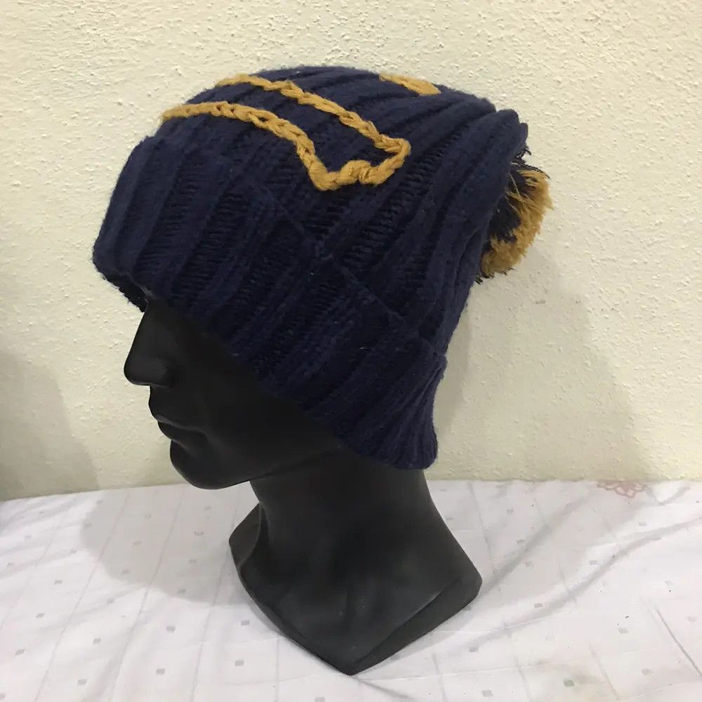 Japanese Brand × Kapital × Vintage Japanese Brand Big Logo Smiley Knit Beanie Hat Size ONE SIZE - 2 Thumbnail
