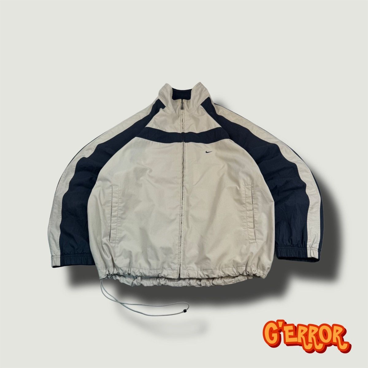 00s Nike Vintage Nylon Mini Swoosh Windbreaker Jacket Y2K
