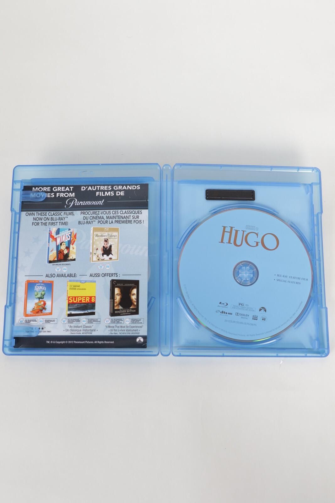 Other 2011' Blu-Ray Hugo A Martin Scorsese Picture DVD Size ONE SIZE - 4 Thumbnail