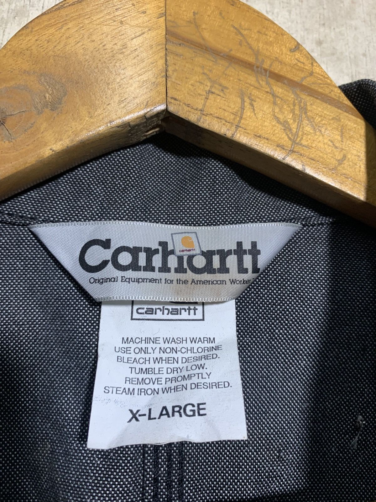 Carhartt × Carhartt Wip 🔥VTG CARHARTT DENIM GREY MICHIGAN JACKETS Size US XL / EU 56 / 4 - 8 Thumbnail