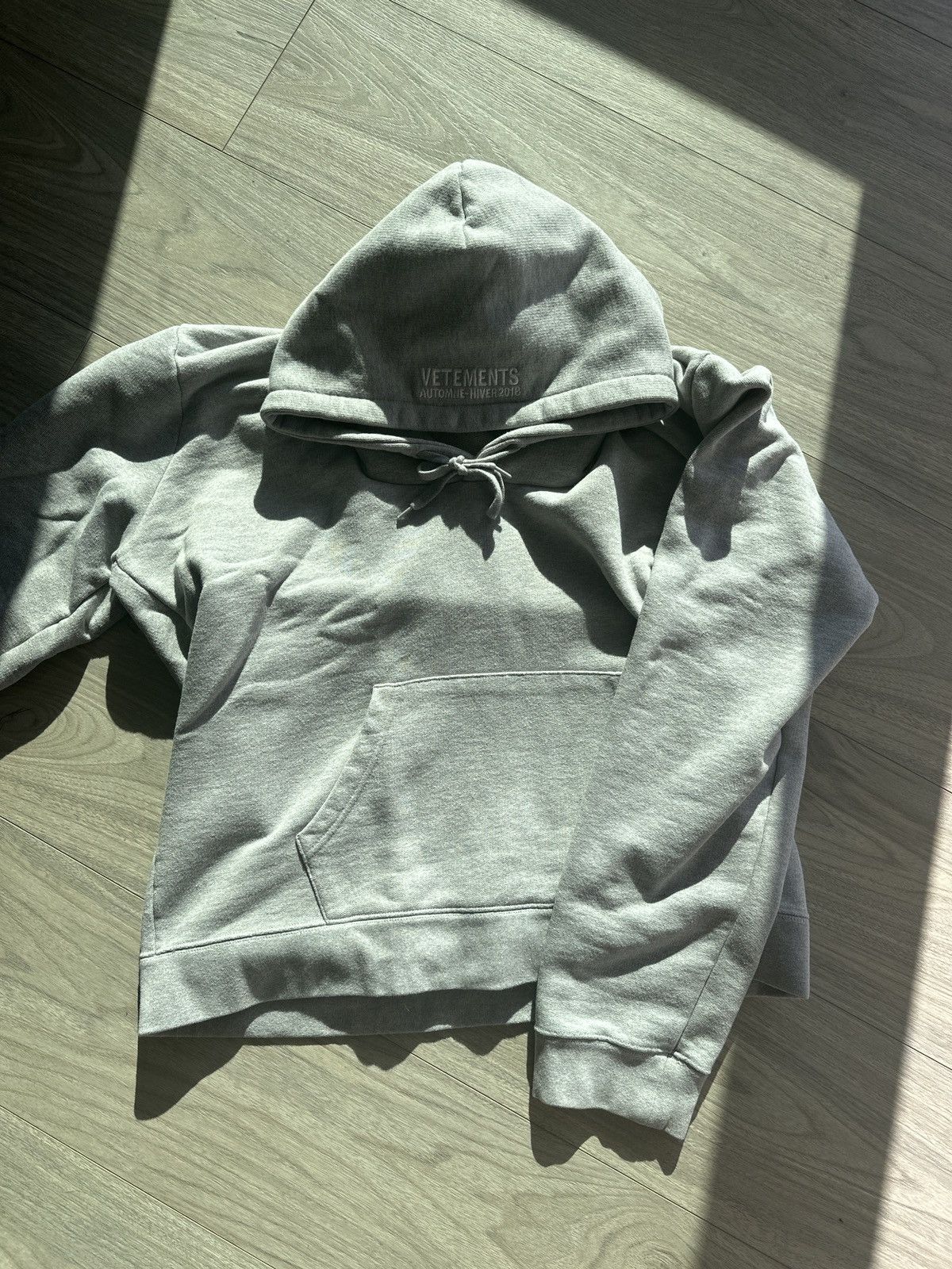 Image of Vetements Hoodies Vêtements in Grey, Women's (Size XS)