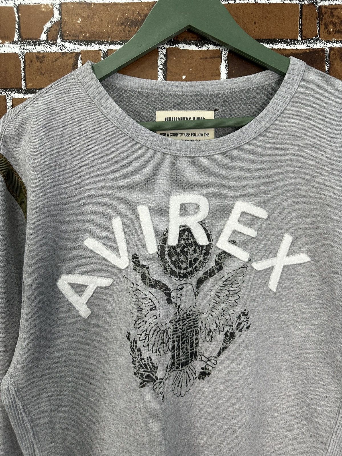 Avirex Avirex Tropic Lightning Us Army Distressed Sweatshirt Z409 Size US M / EU 48-50 / 2 - 2 Thumbnail