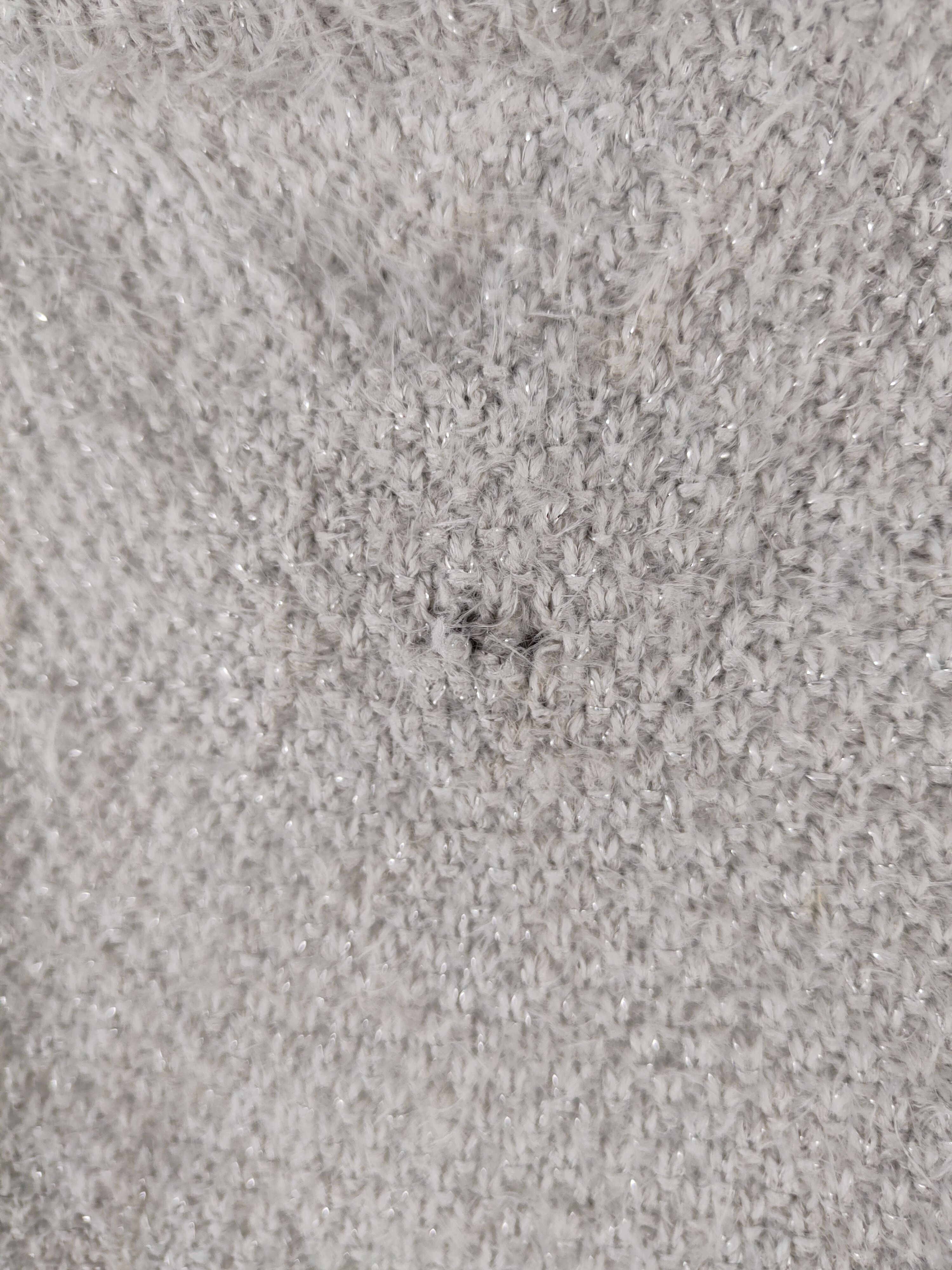 Homespun Knitwear × Japanese Brand × Vintage Japanese Brand Gray Shag Shaggy Fur Mohair Knitwear #S2188 Size M / US 6-8 / IT 42-44 - 7 Thumbnail