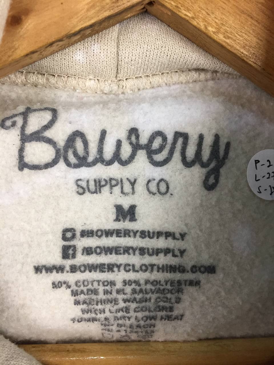 Bowery Bowery Supply Co. Nature Vibes Bleach Splatter Hoodie Size US M / EU 48-50 / 2 - 17 Thumbnail