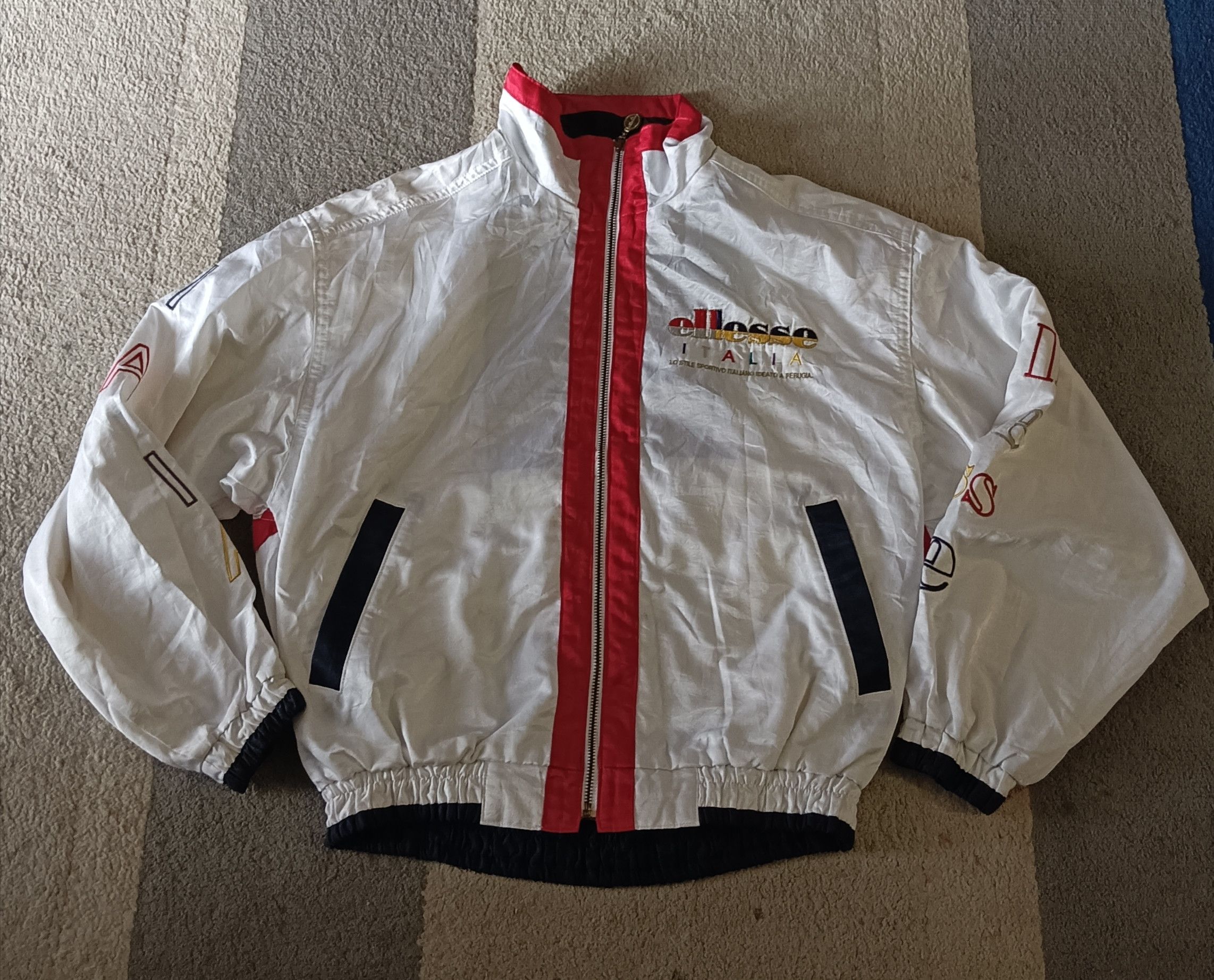 Ellesse Ellesse Italia Vintage zipper Jacket Size M / US 6-8 / IT 42-44 - 1 Thumbnail