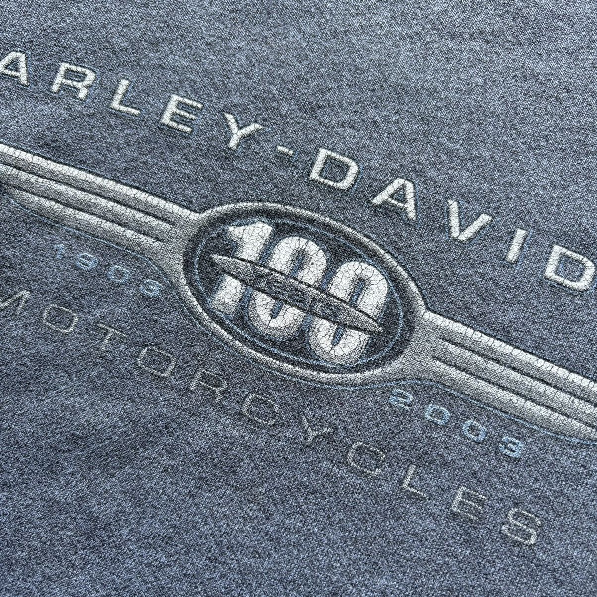 Harley Davidson × Vintage vintage 2003 Y2K HARLEY DAVIDSON VA spellout sweatshirt Size US XL / EU 56 / 4 - 6 Thumbnail