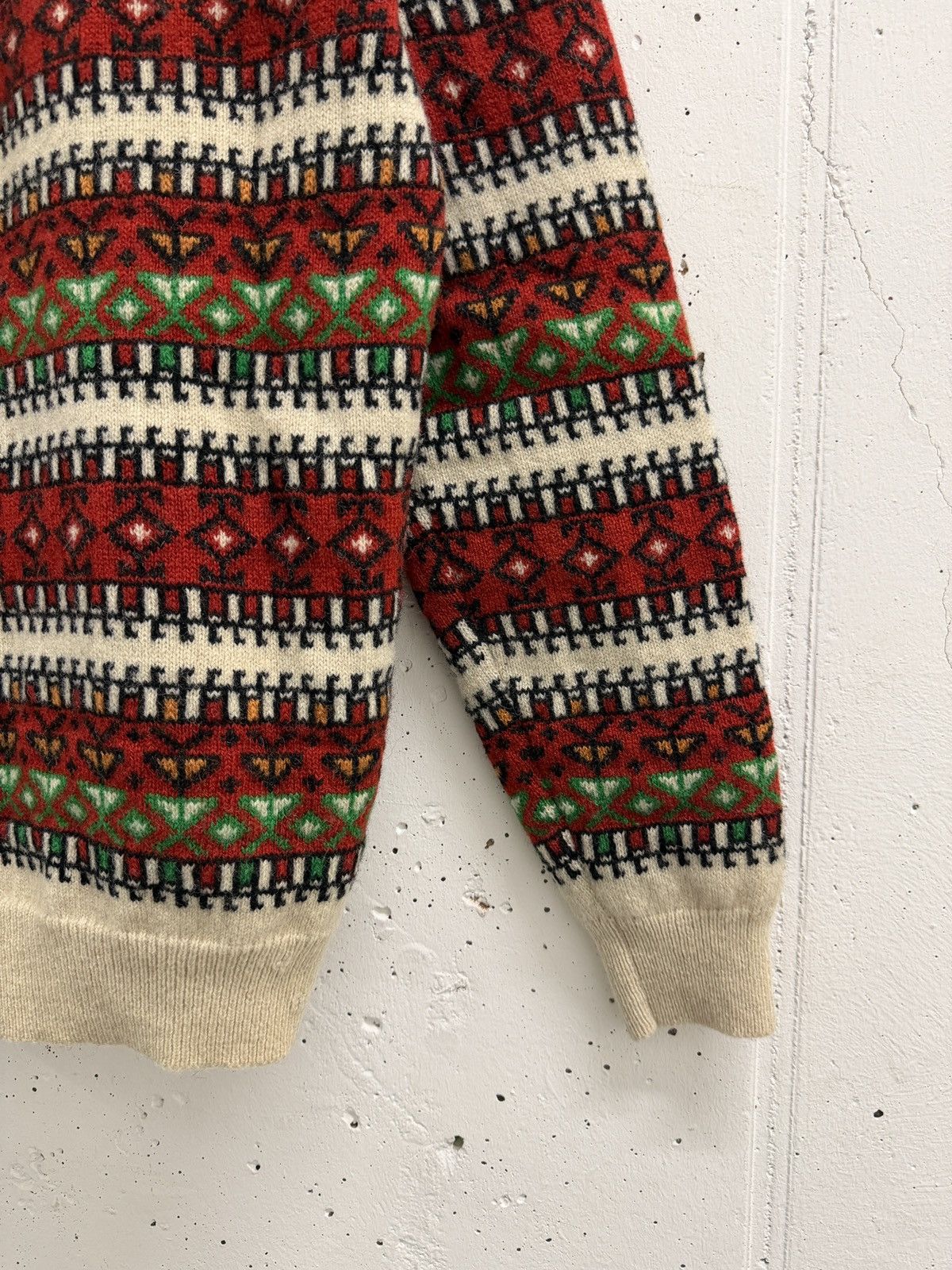 Yohji Yamamoto Yohji Yamamoto Pour Homme AW89 Ethnic Knit Sweater Size US L / EU 52-54 / 3 - 9 Thumbnail