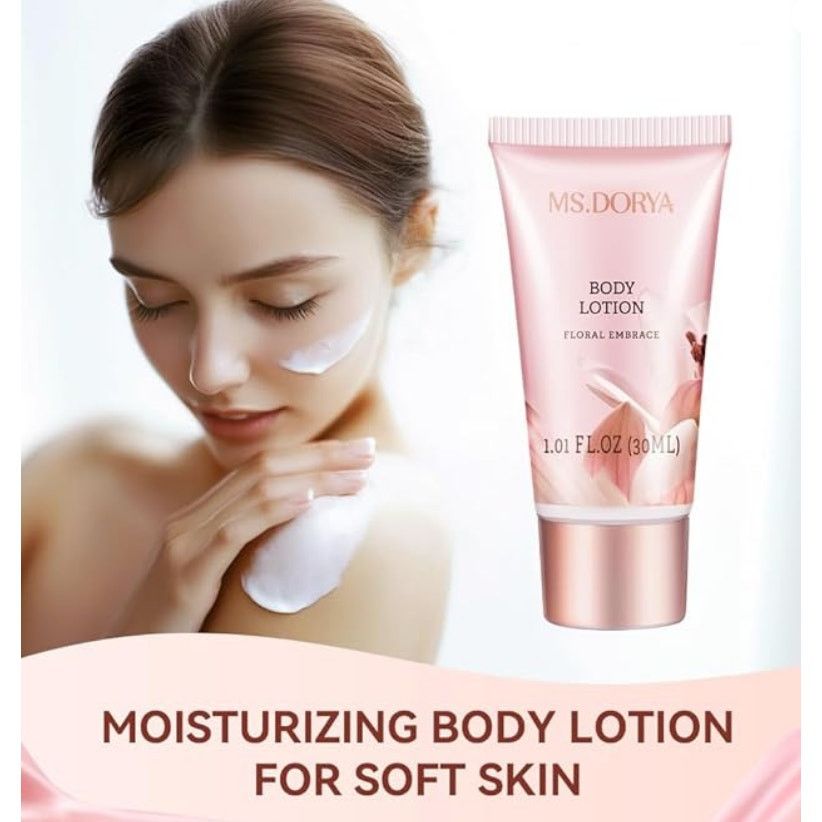 The Unbranded Brand 5 Pcs Relaxing Self Care Gifts Set with Body Lotion Earmuffs Size ONE SIZE - 3 Thumbnail