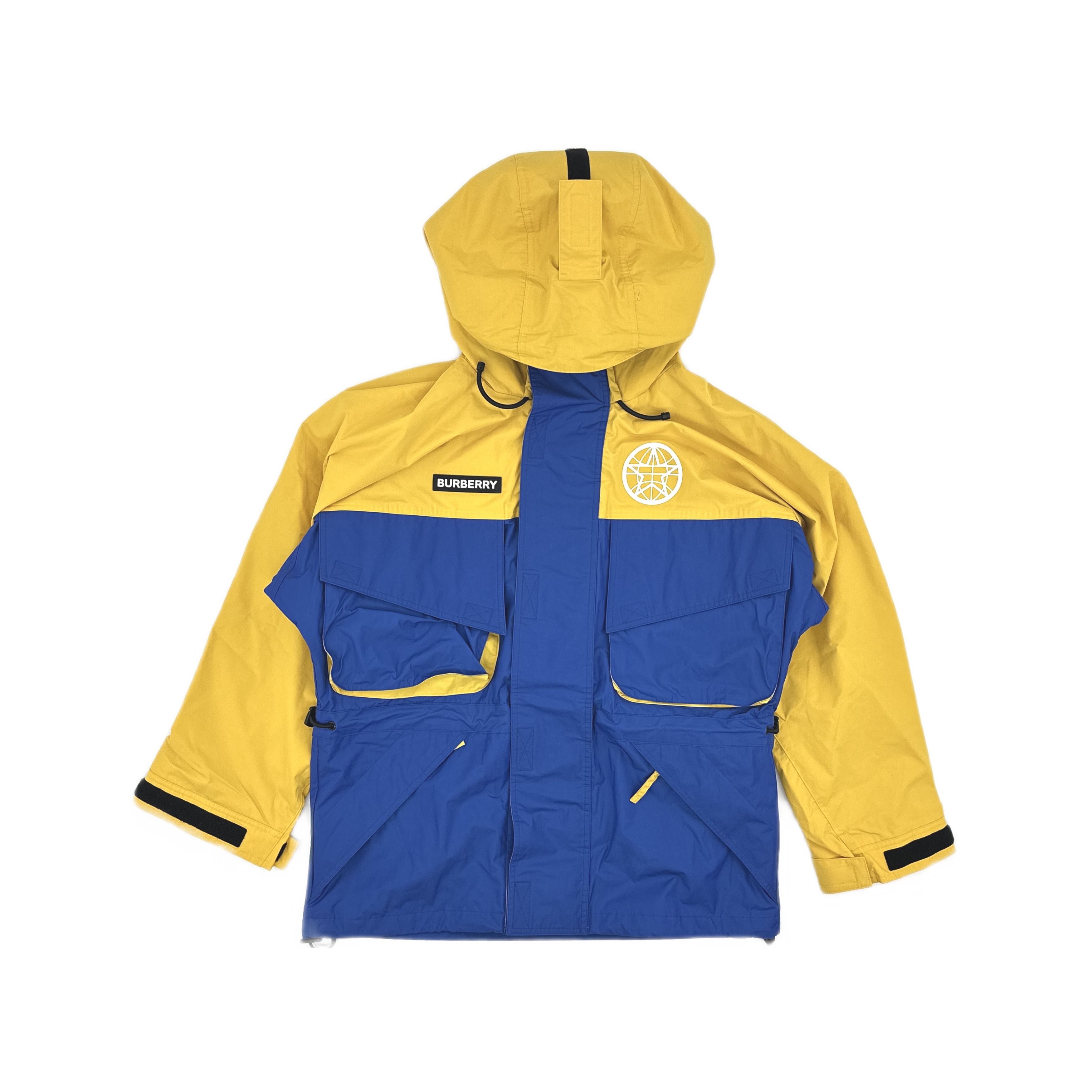 Burberry Burberry Colorblock Globe Logo Jacket Size S Size US S / EU 44-46 / 1 - 1 Thumbnail