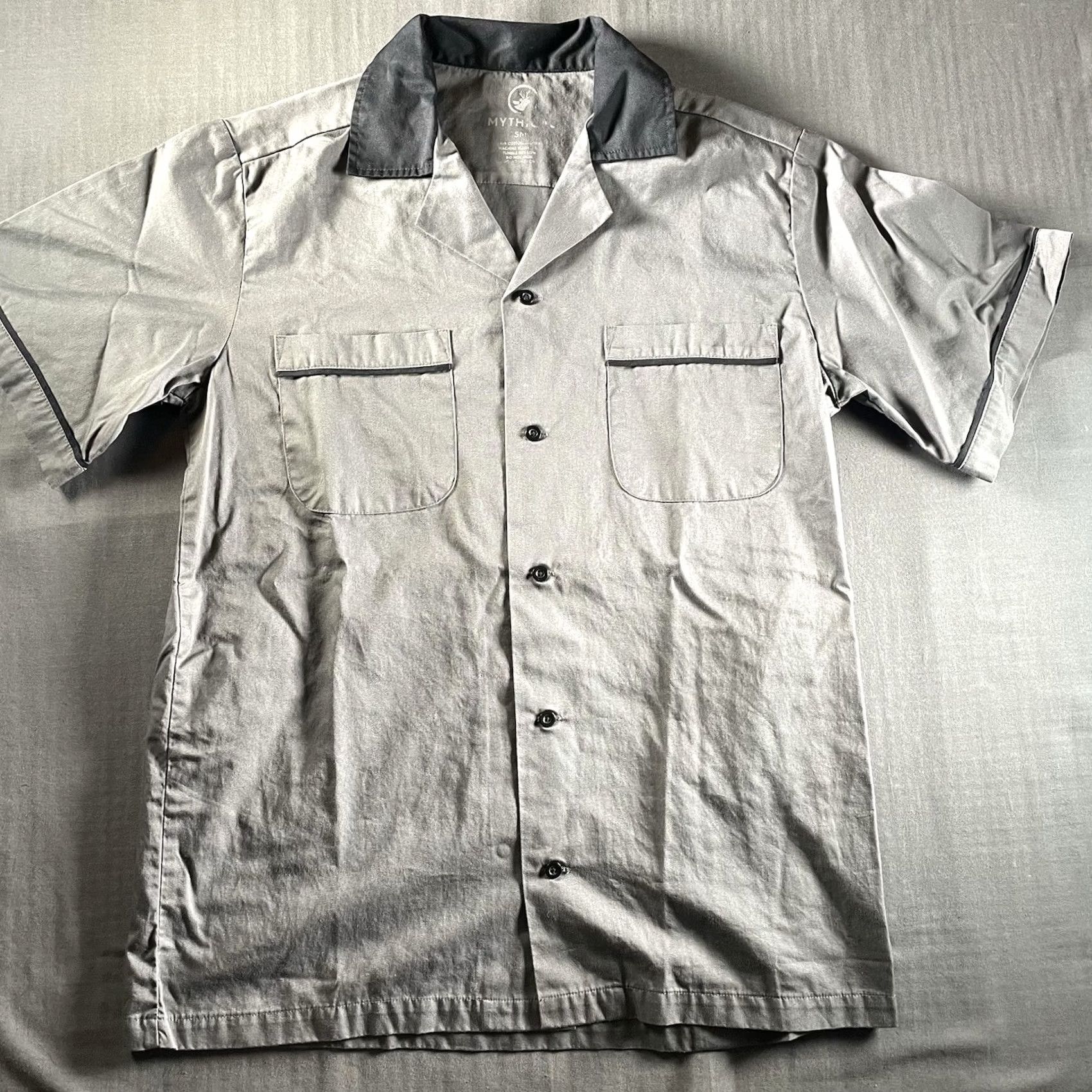Vintage Mythical Good Mythical Morning Shirt Men’s S GMM Bleak Creek Bowling Team Book Shirt Gray Mens Small Size S Shirt Size US S / EU 44-46 / 1 - 4 Thumbnail
