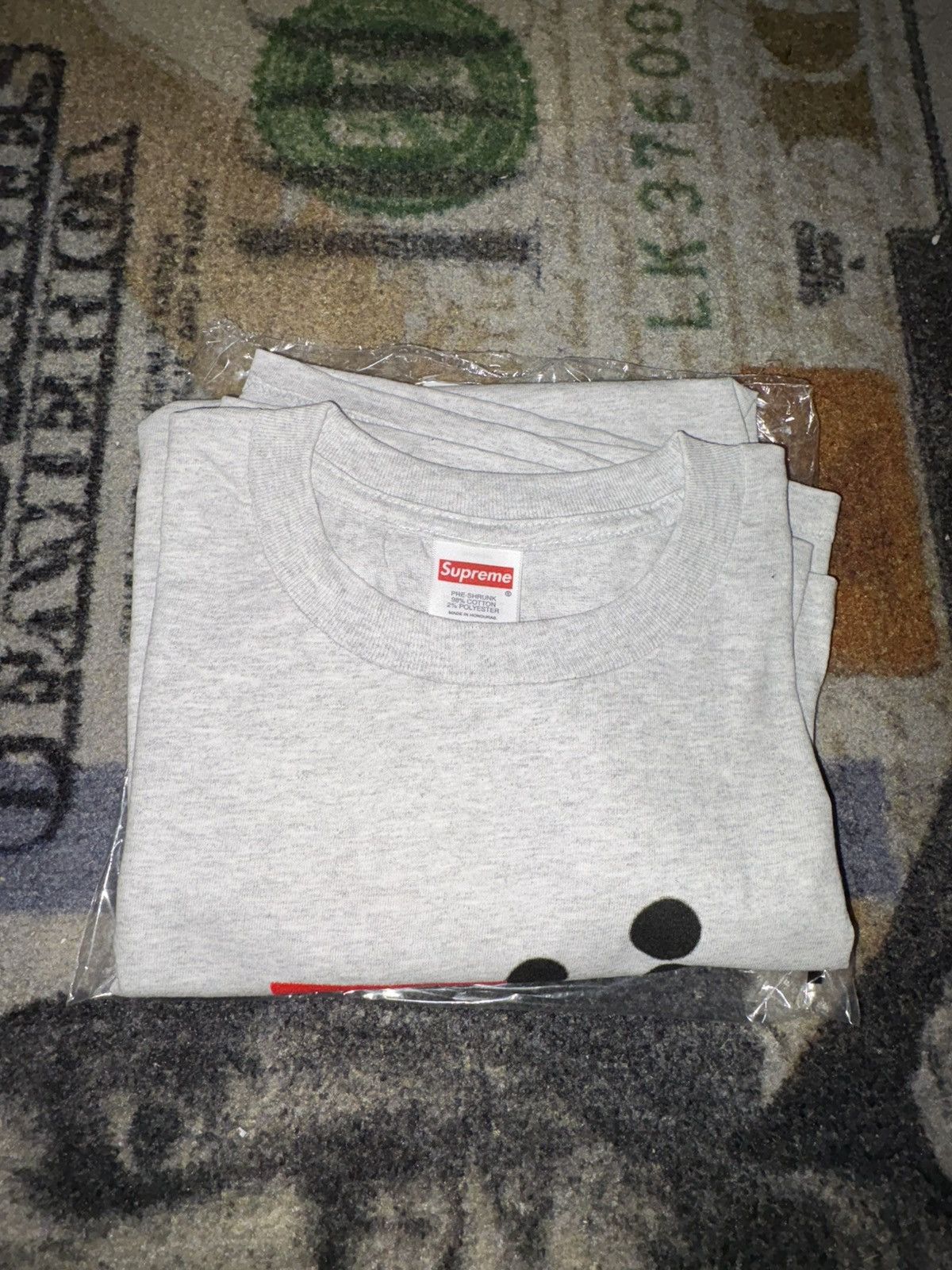 Supreme Supreme Stick Tee Grey Size US XXL / EU 58 / 5 - 2 Thumbnail