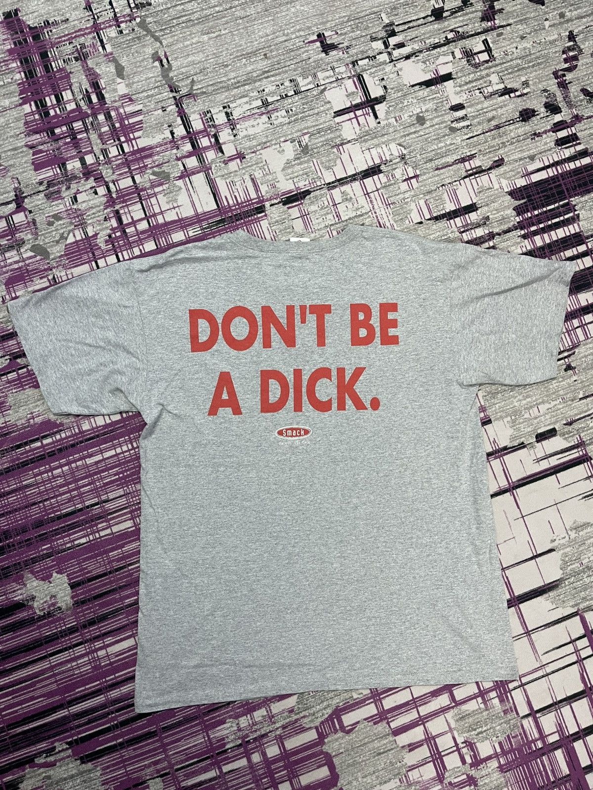 Vintage VINTAGE MEET DICK SMACK APPAREL TEE VERY RARE Size US L / EU 52-54 / 3 - 6 Thumbnail