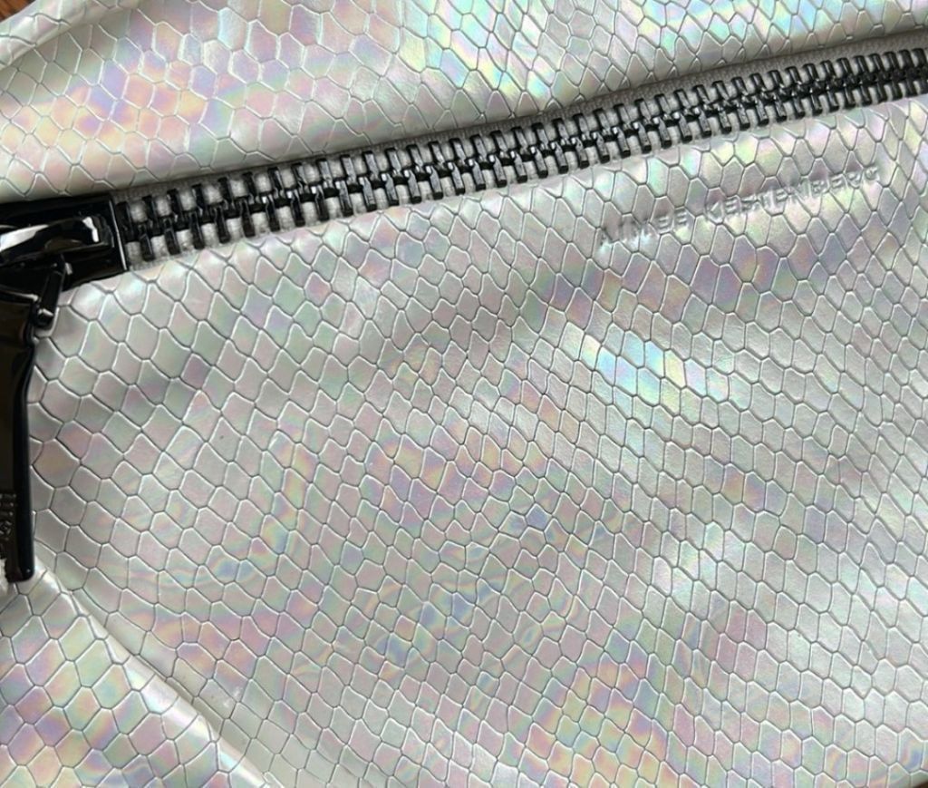 The Unbranded Brand Aimee Kestenberg Milan Convertible BeltBag Holographic White Size ONE SIZE - 9 Thumbnail