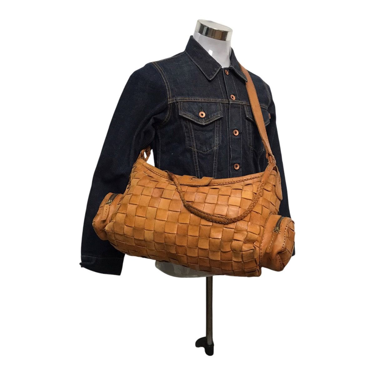 Leather × Vintage Japanese Robita Folita Brown Leathers Bag Size ONE SIZE - 2 Thumbnail