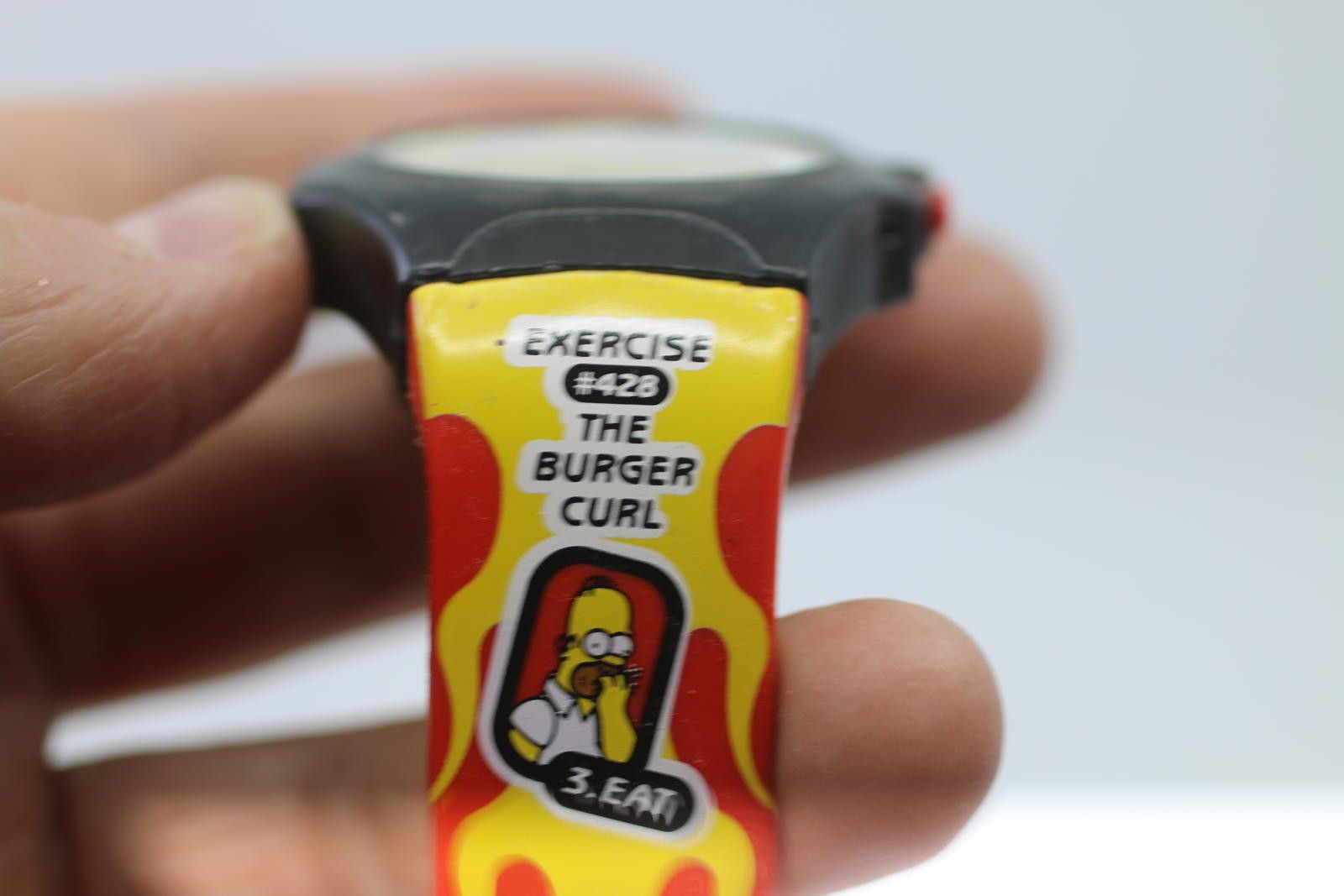 The Unbranded Brand The Simpsons Homer Burger King Talking Watch Kids Meal kool Size ONE SIZE - 5 Thumbnail