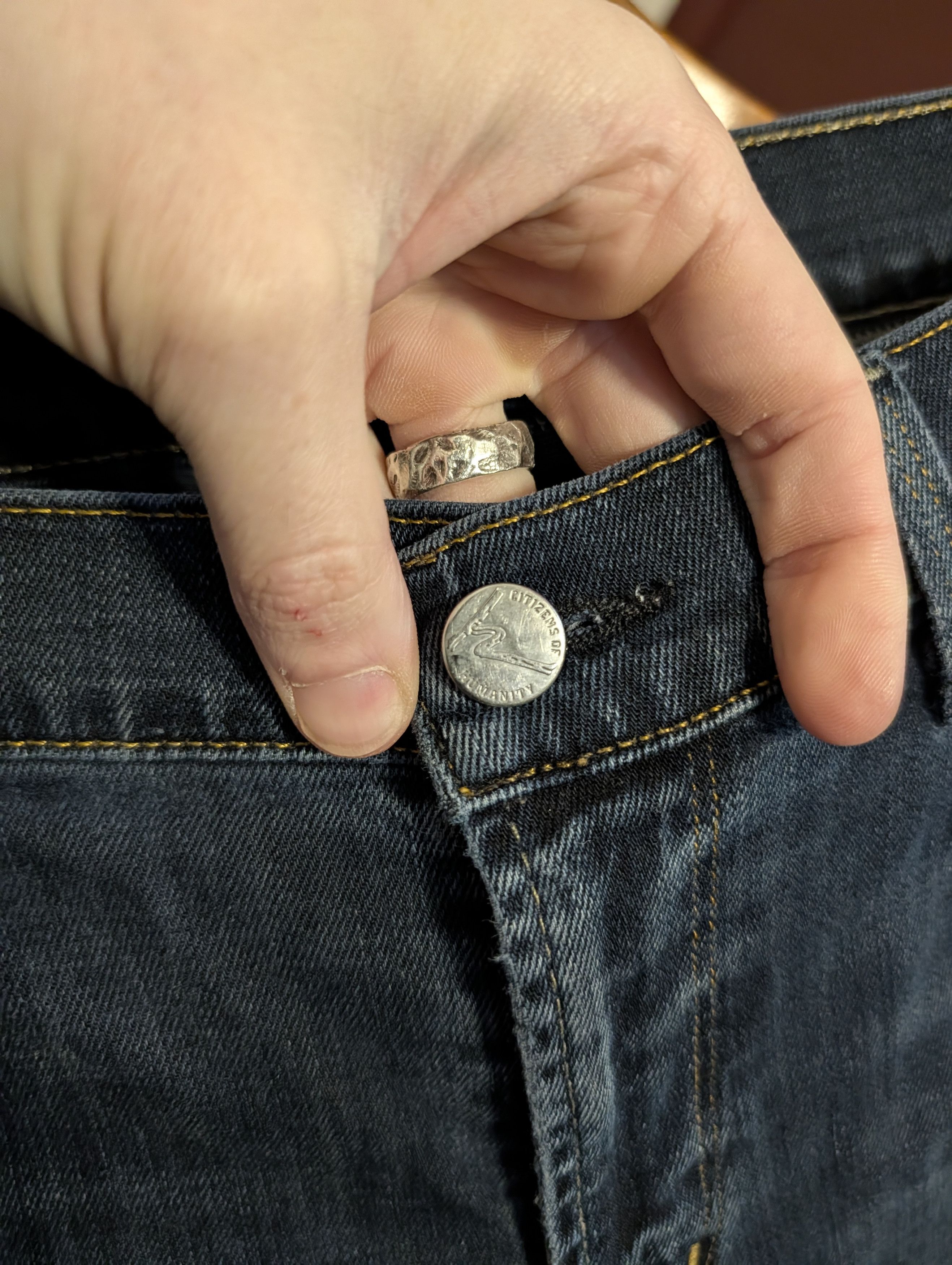 Citizens Of Humanity Flared bootcut made in USA blue denim jeans 32 Size 32" / US 10 / IT 46 - 6 Thumbnail
