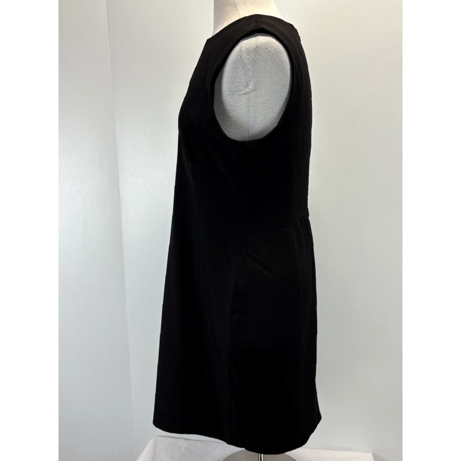 M.M.LaFleur MM Lafleur Classic Sheath Dress Women’s 14 Black Flex Stretch Career Capsule Size XL / US 12-14 / IT 48-50 - 2 Thumbnail